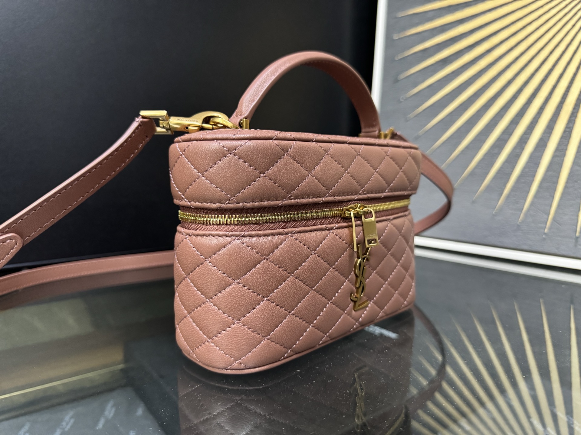 Saint Laurent Gaby Vanity Bag 생로랑 가비 베니티 백 766731 18cm 2