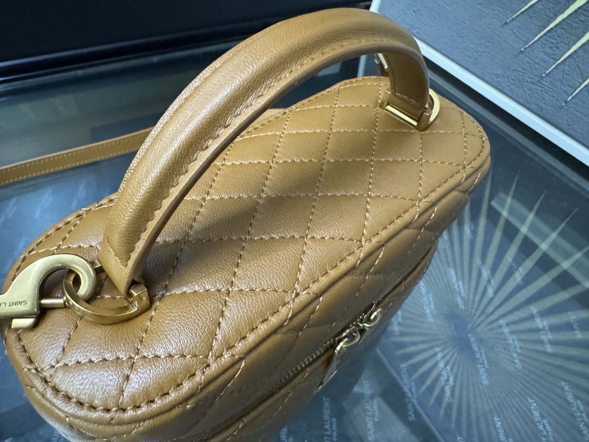 Saint Laurent Gaby Vanity Bag 생로랑 가비 베니티 백 766731 18cm 13