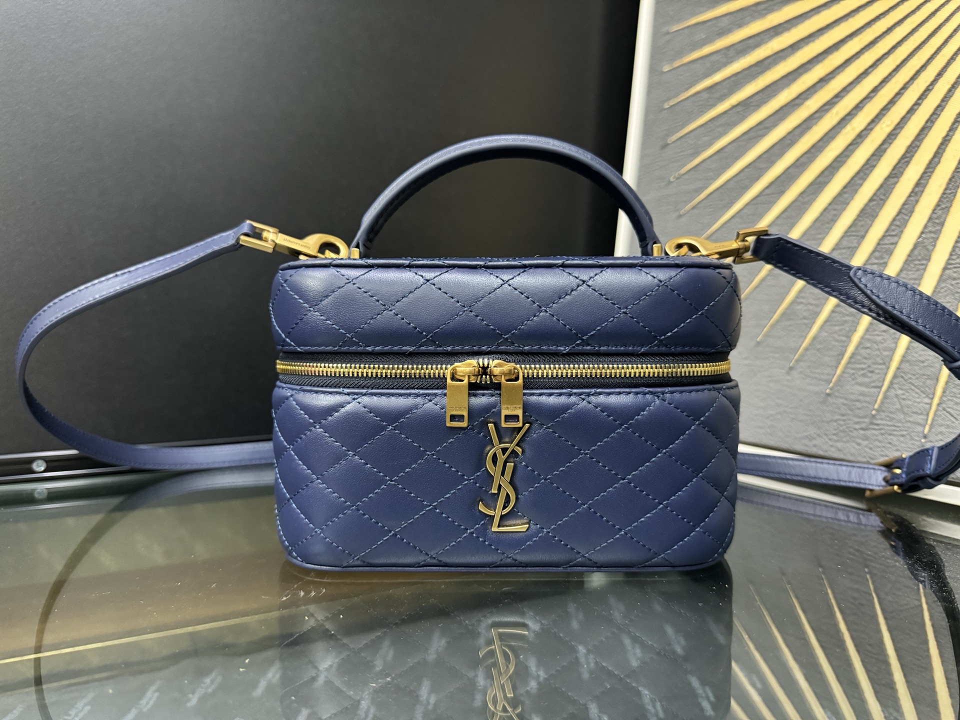 Saint Laurent Gaby Vanity Bag 생로랑 가비 베니티 백 766731 18cm 1