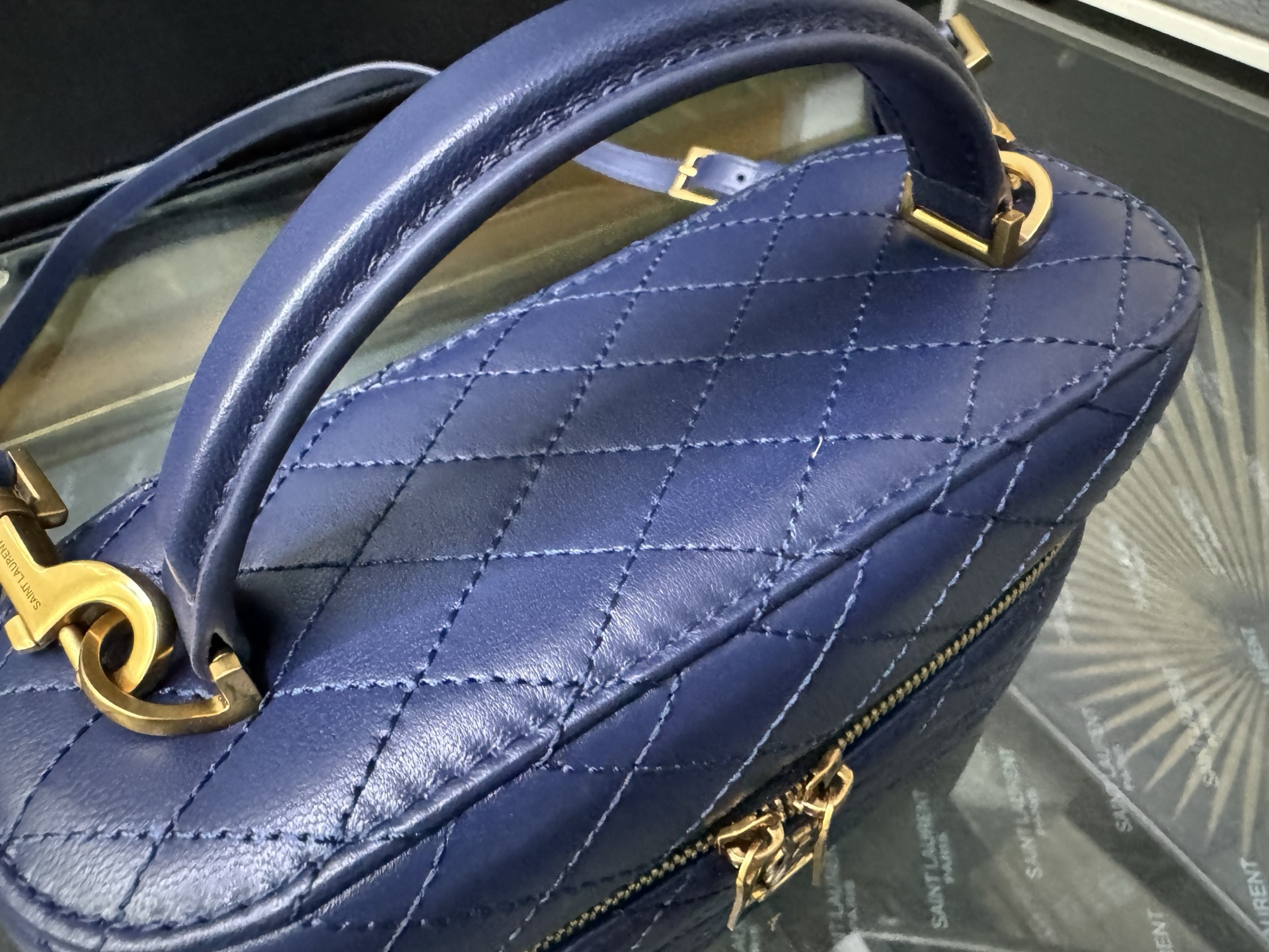 Saint Laurent Gaby Vanity Bag 생로랑 가비 베니티 백 766731 18cm 6