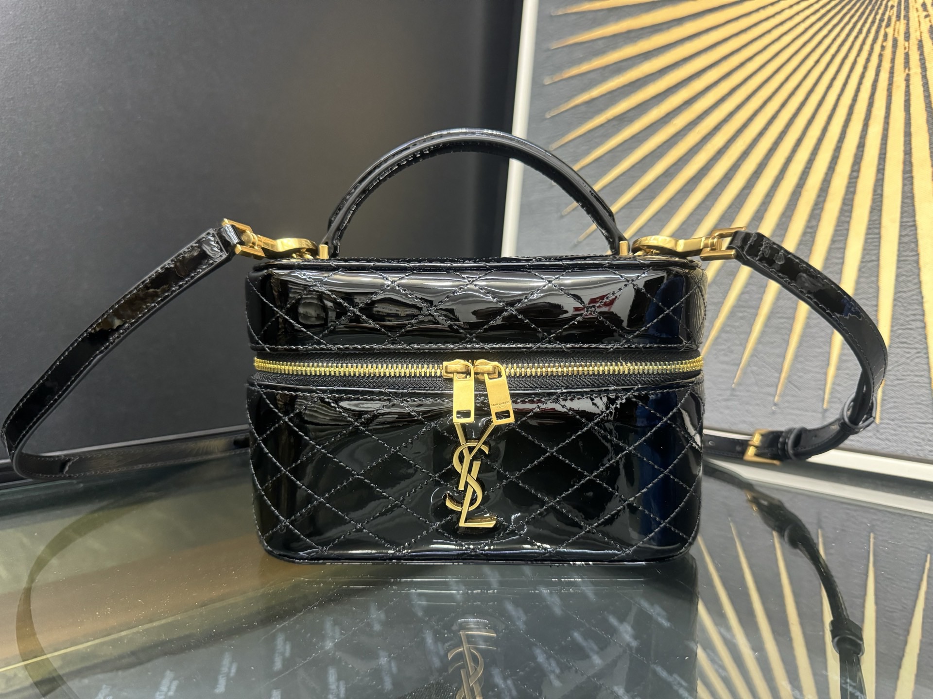 Saint Laurent Gaby Vanity Bag 생로랑 가비 베니티 백 766731 18cm 1