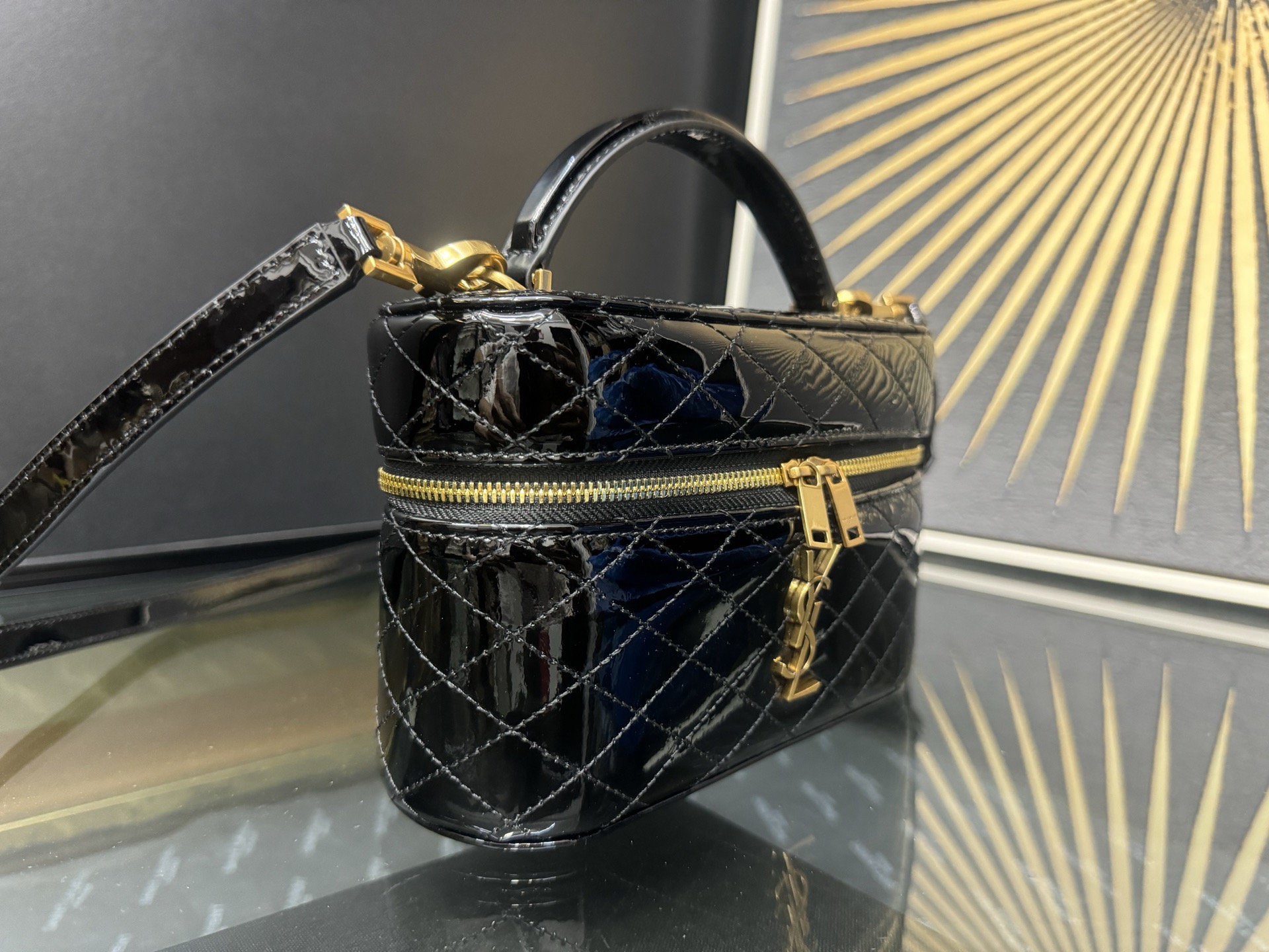 Saint Laurent Gaby Vanity Bag 생로랑 가비 베니티 백 766731 18cm 2