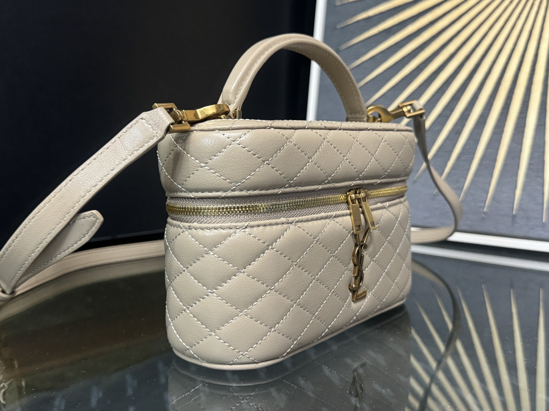 Saint Laurent Gaby Vanity Bag 생로랑 가비 베니티 백 766731 18cm 2