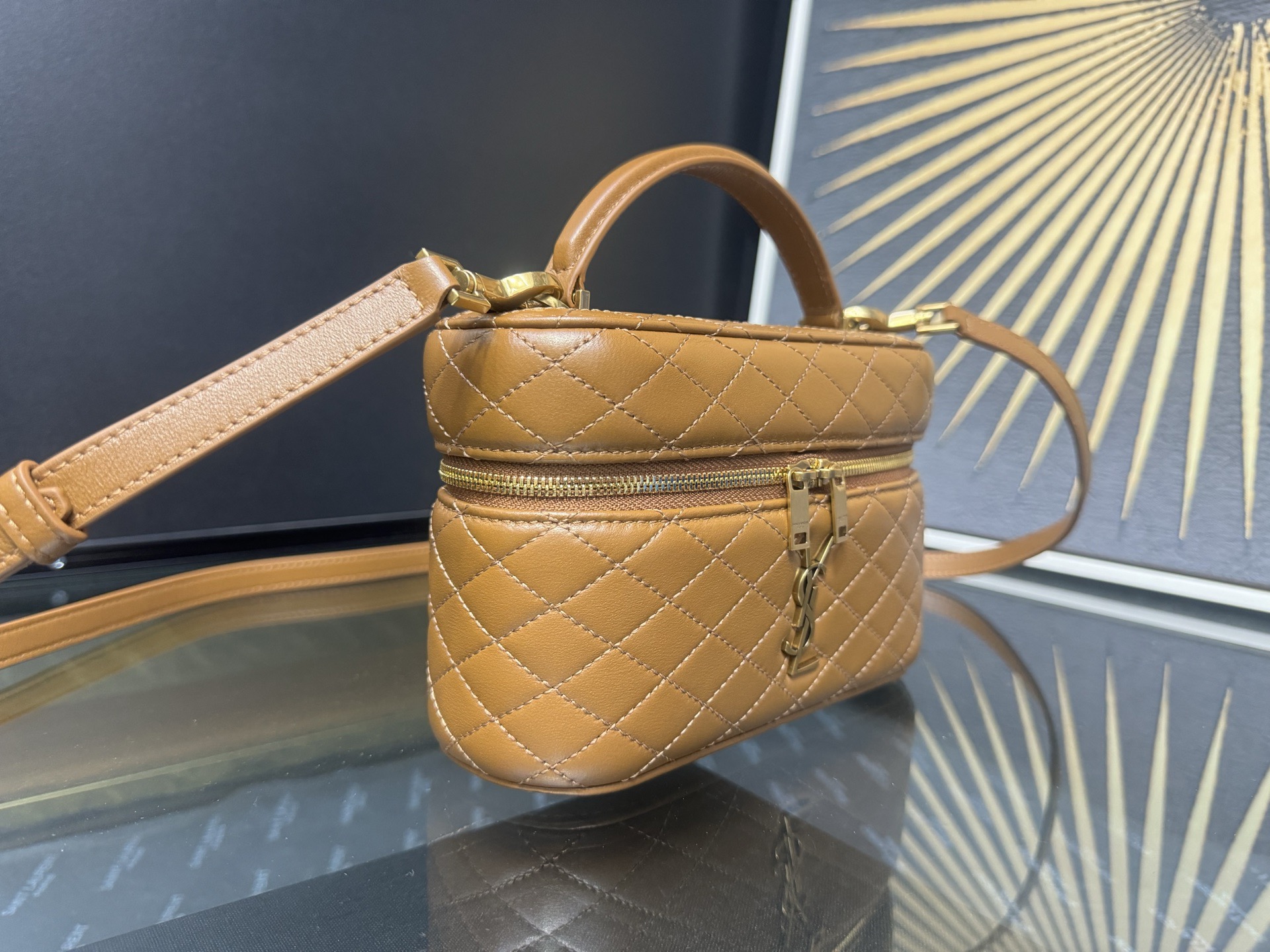 Saint Laurent Gaby Vanity Bag 생로랑 가비 베니티 백 766731 18cm 2