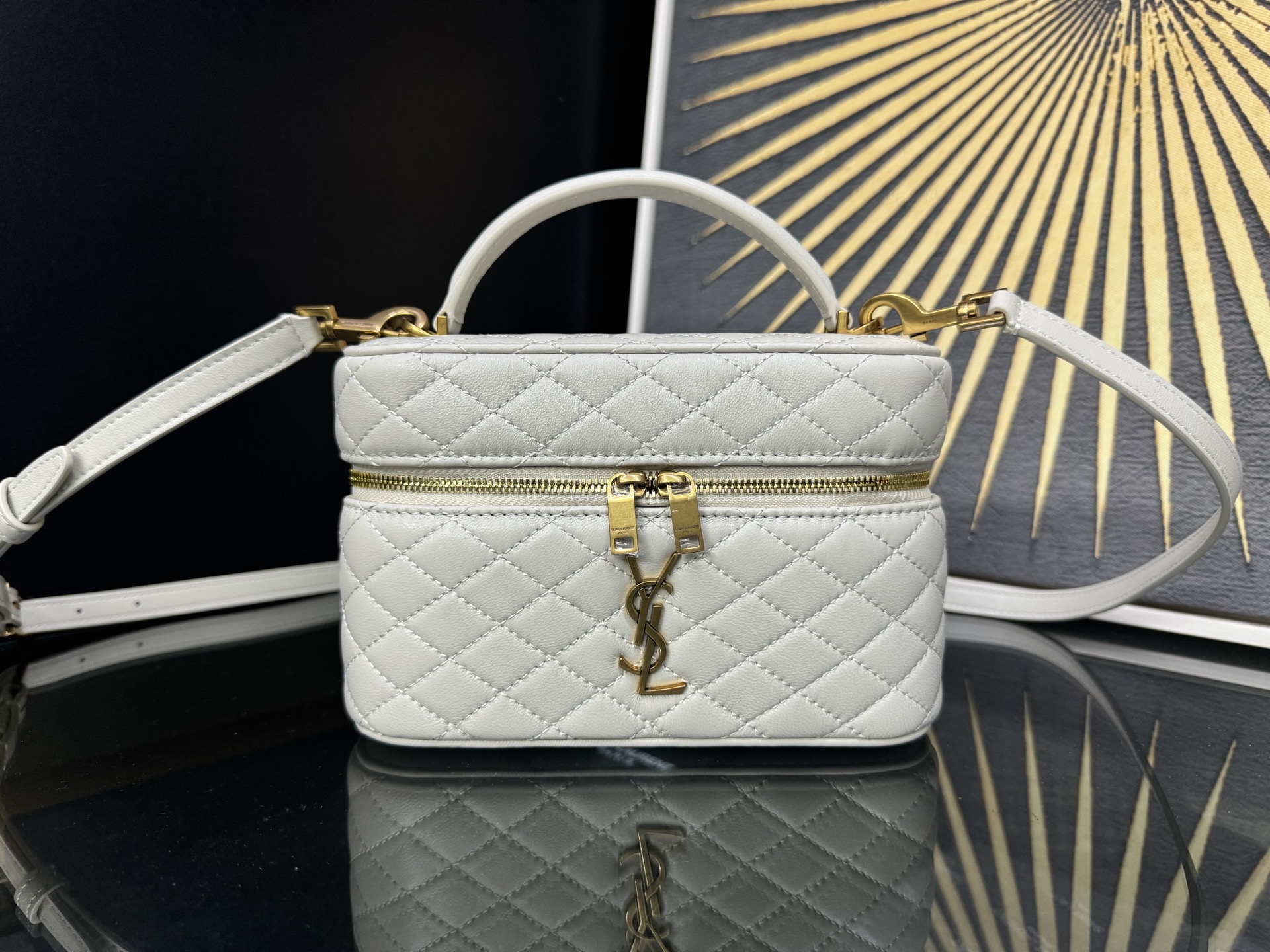 Saint Laurent Gaby Vanity Bag 생로랑 가비 베니티 백 766731 18cm 1