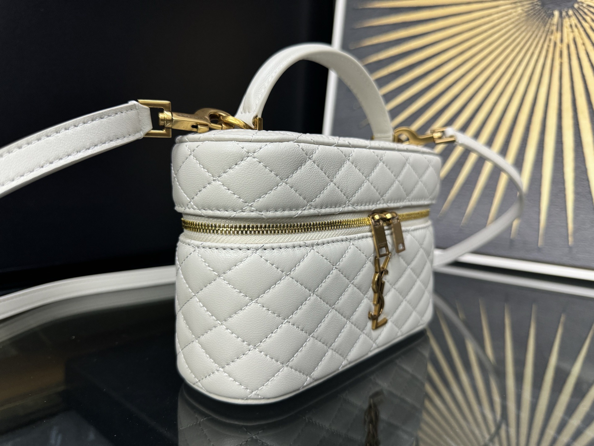 Saint Laurent Gaby Vanity Bag 생로랑 가비 베니티 백 766731 18cm 2