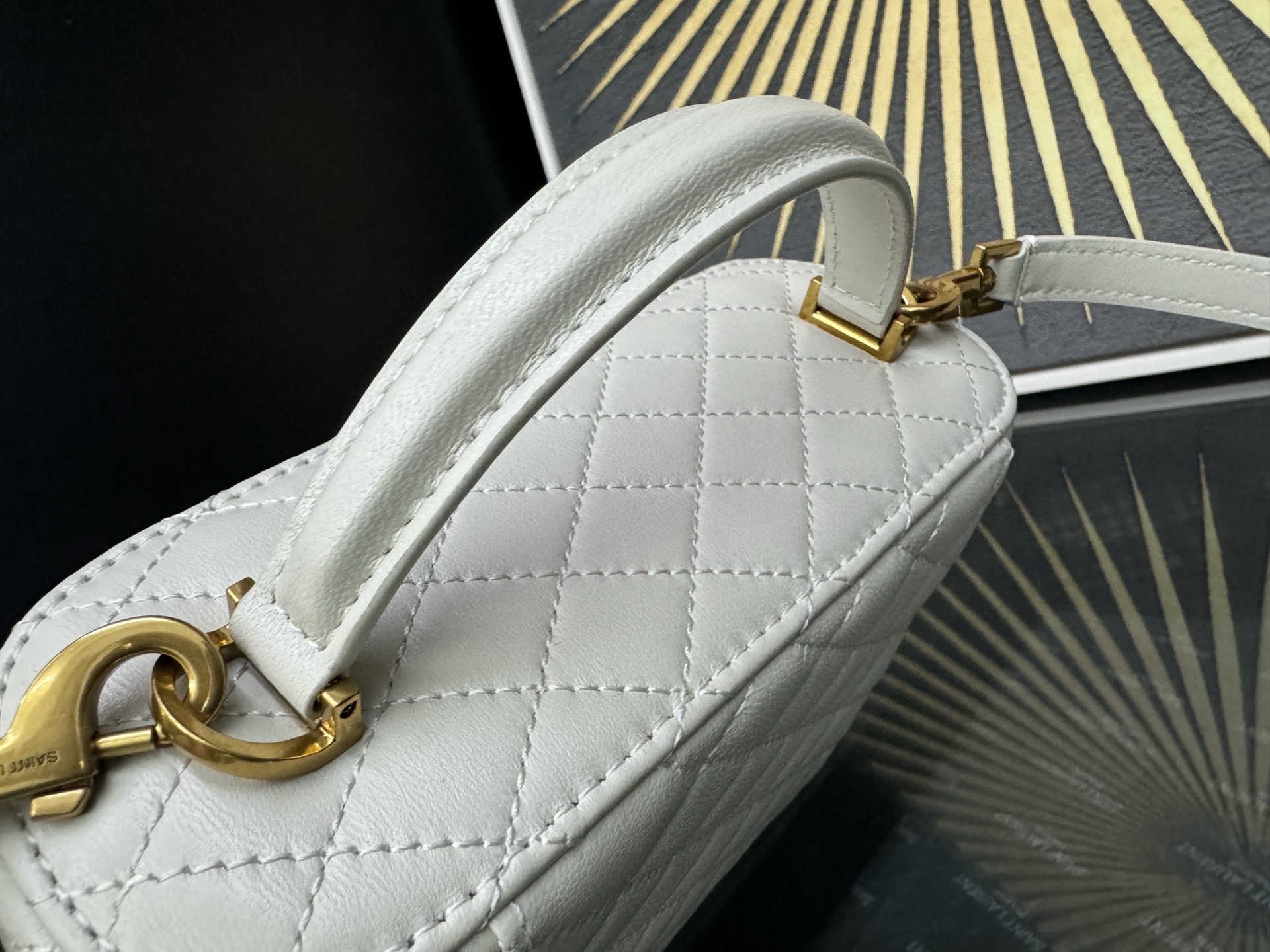 Saint Laurent Gaby Vanity Bag 생로랑 가비 베니티 백 766731 18cm 4