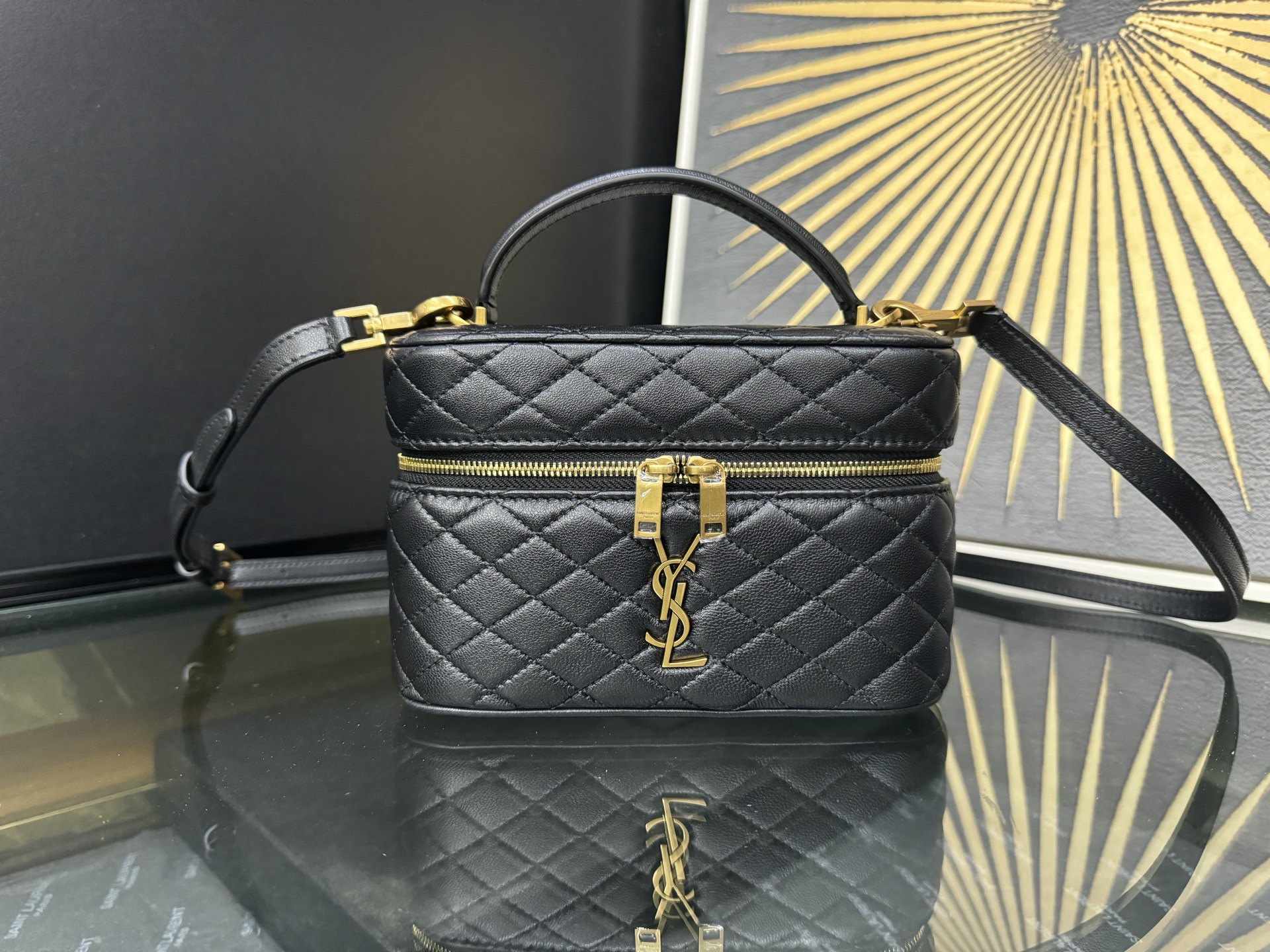 Saint Laurent Gaby Vanity Bag 생로랑 가비 베니티 백 766731 18cm 1