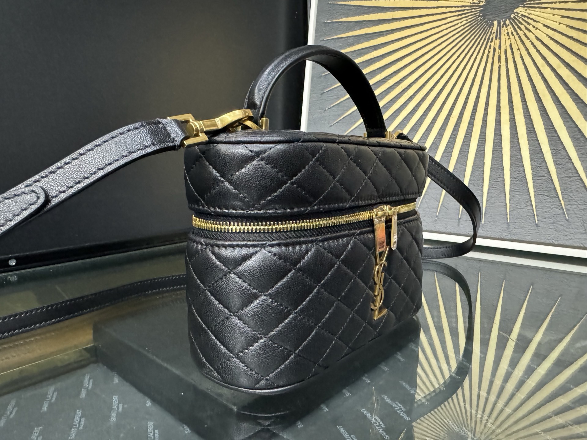 Saint Laurent Gaby Vanity Bag 생로랑 가비 베니티 백 766731 18cm 2