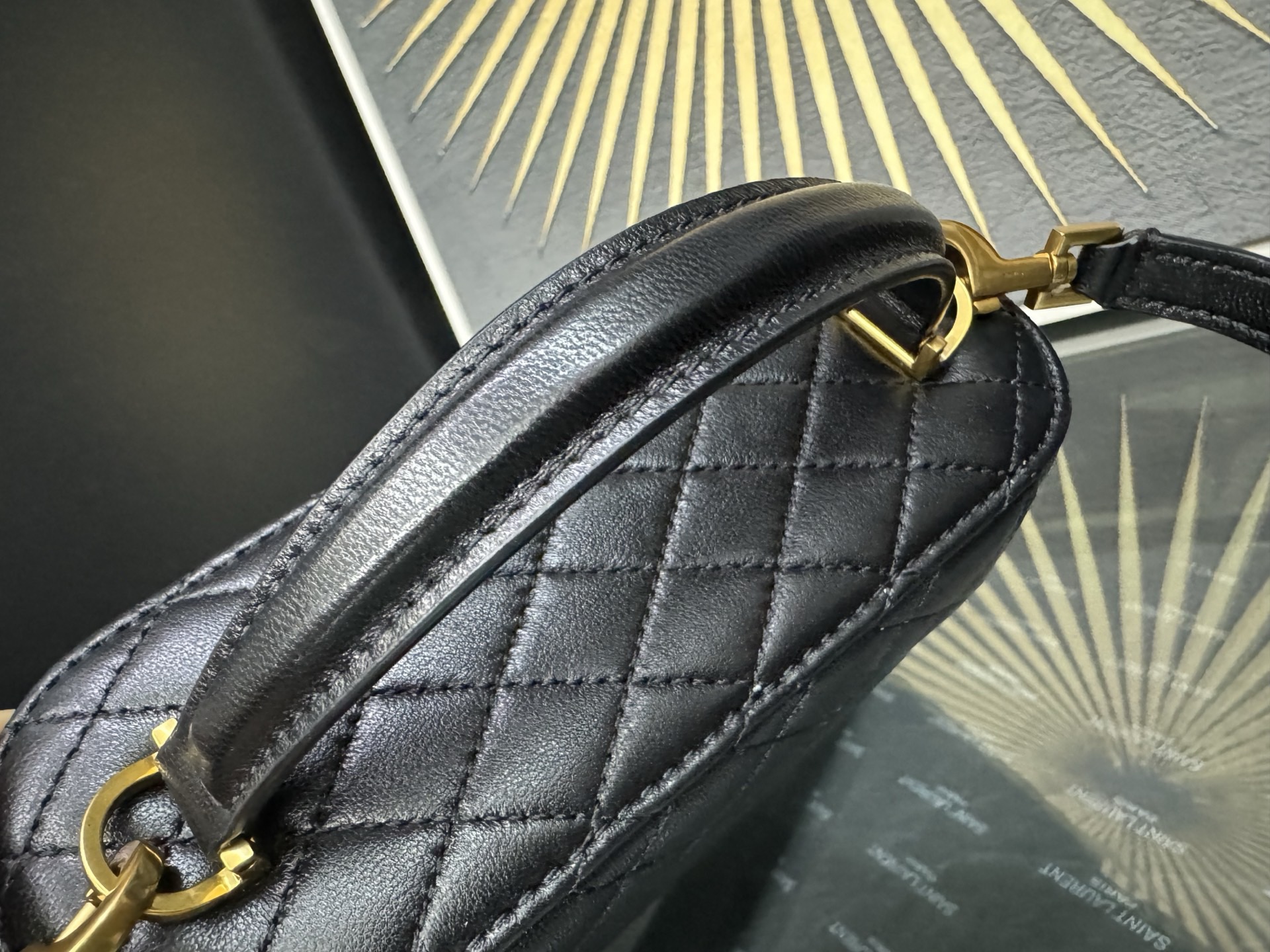 Saint Laurent Gaby Vanity Bag 생로랑 가비 베니티 백 766731 18cm 4