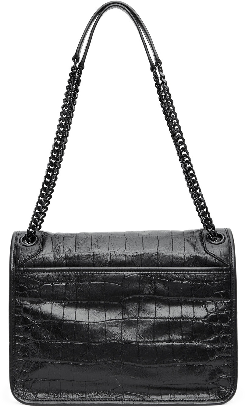 Saint Laurent Niki Medium 생로랑 니키 미디엄 크로커다일 엠보스드 백 2