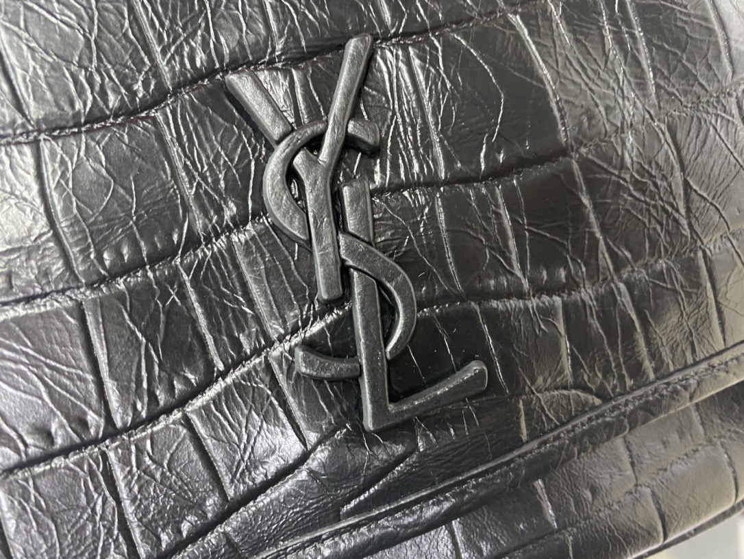 Saint Laurent Niki Medium 생로랑 니키 미디엄 크로커다일 엠보스드 백 11