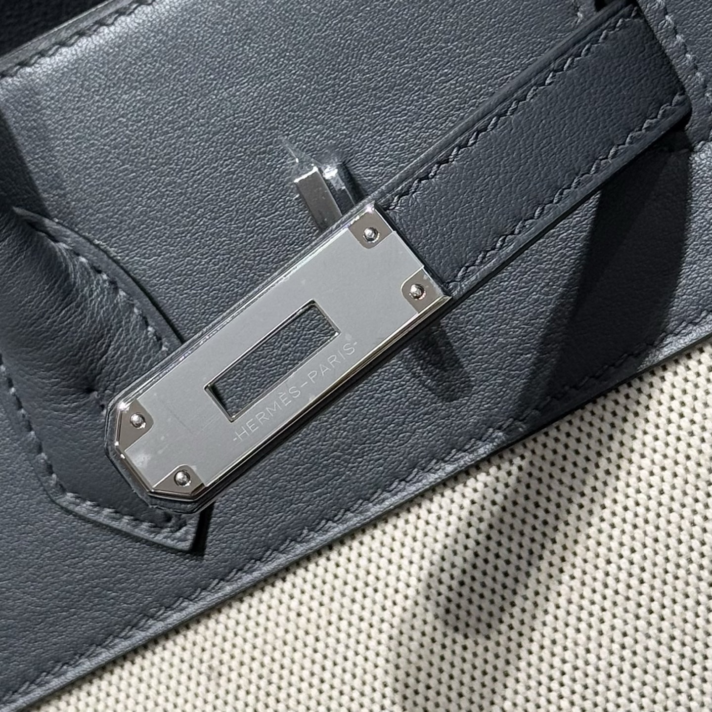 Hermès Birkin 35 에르메스 버킨 35 토일 캔버스 & 스위프트 가죽 9