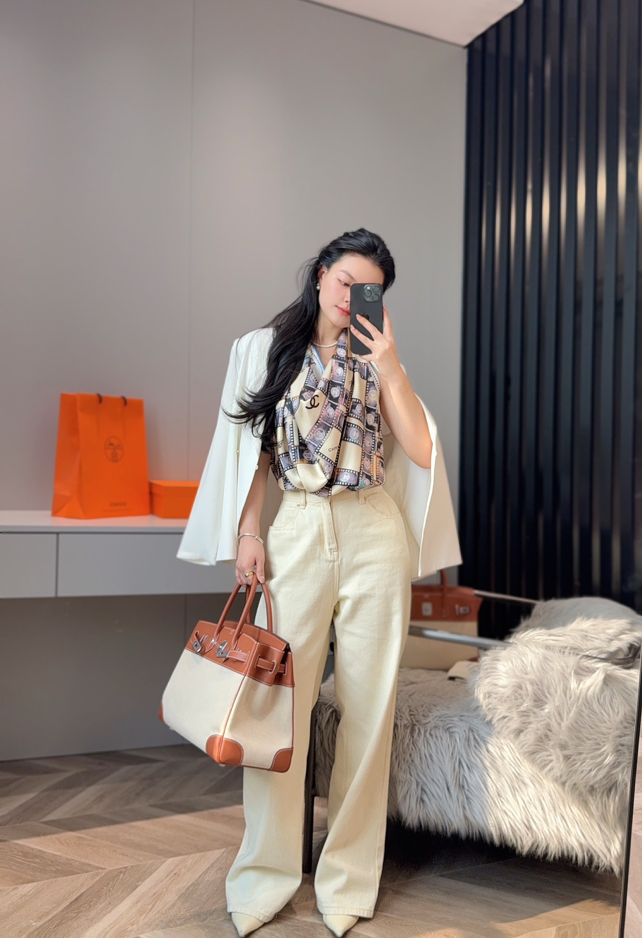 Hermès Birkin 35 에르메스 버킨 35 토일 캔버스 & 스위프트 가죽 7