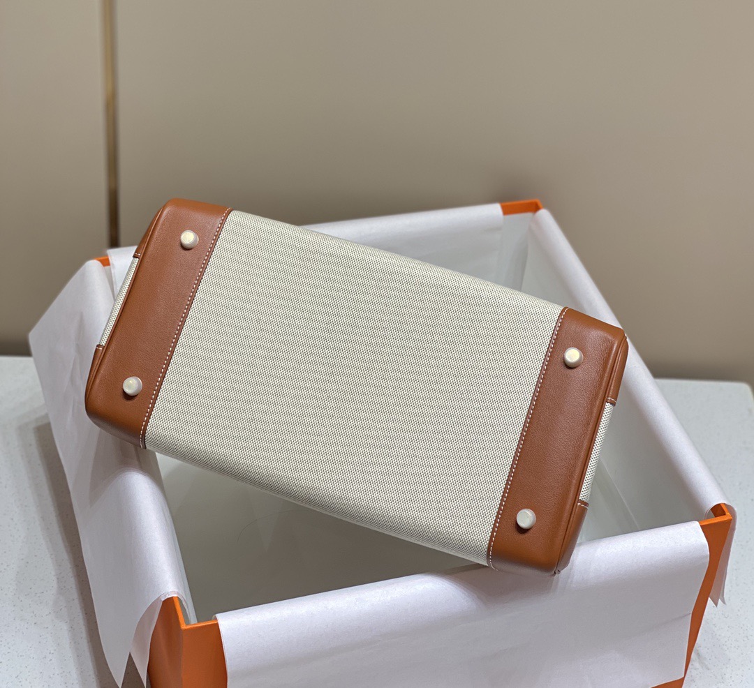 Hermès Birkin 35 에르메스 버킨 35 토일 캔버스 & 스위프트 가죽 10