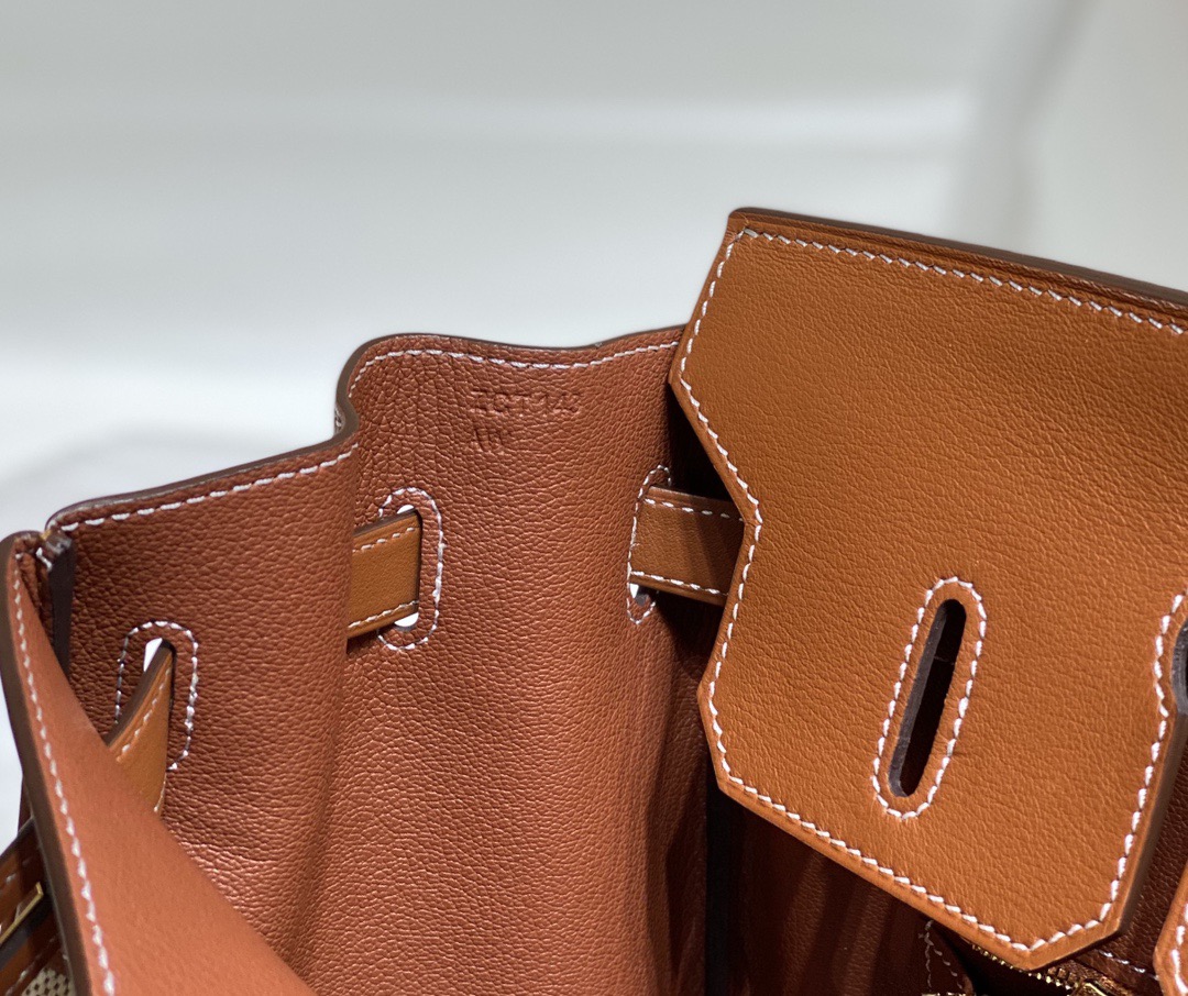 Hermès Birkin 35 에르메스 버킨 35 토일 캔버스 & 스위프트 가죽 13