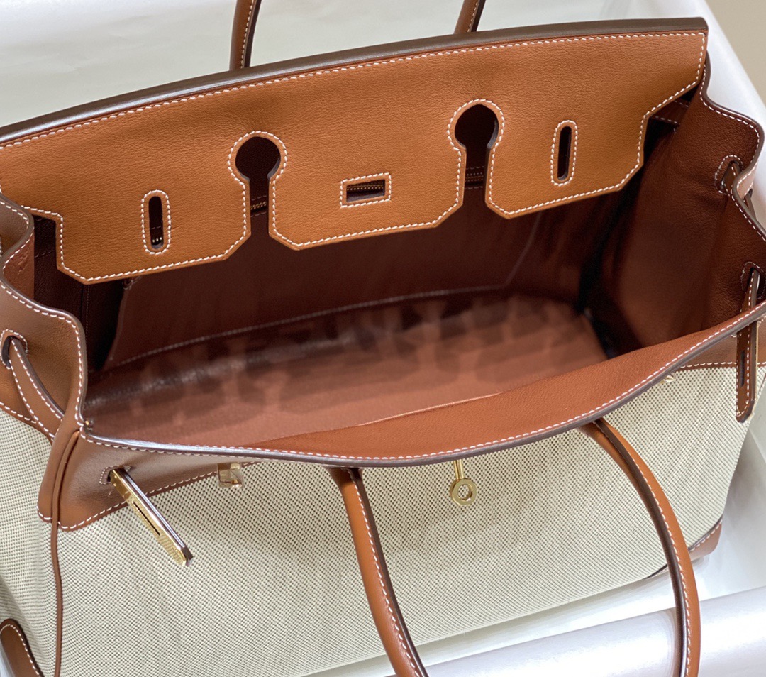 Hermès Birkin 35 에르메스 버킨 35 토일 캔버스 & 스위프트 가죽 15