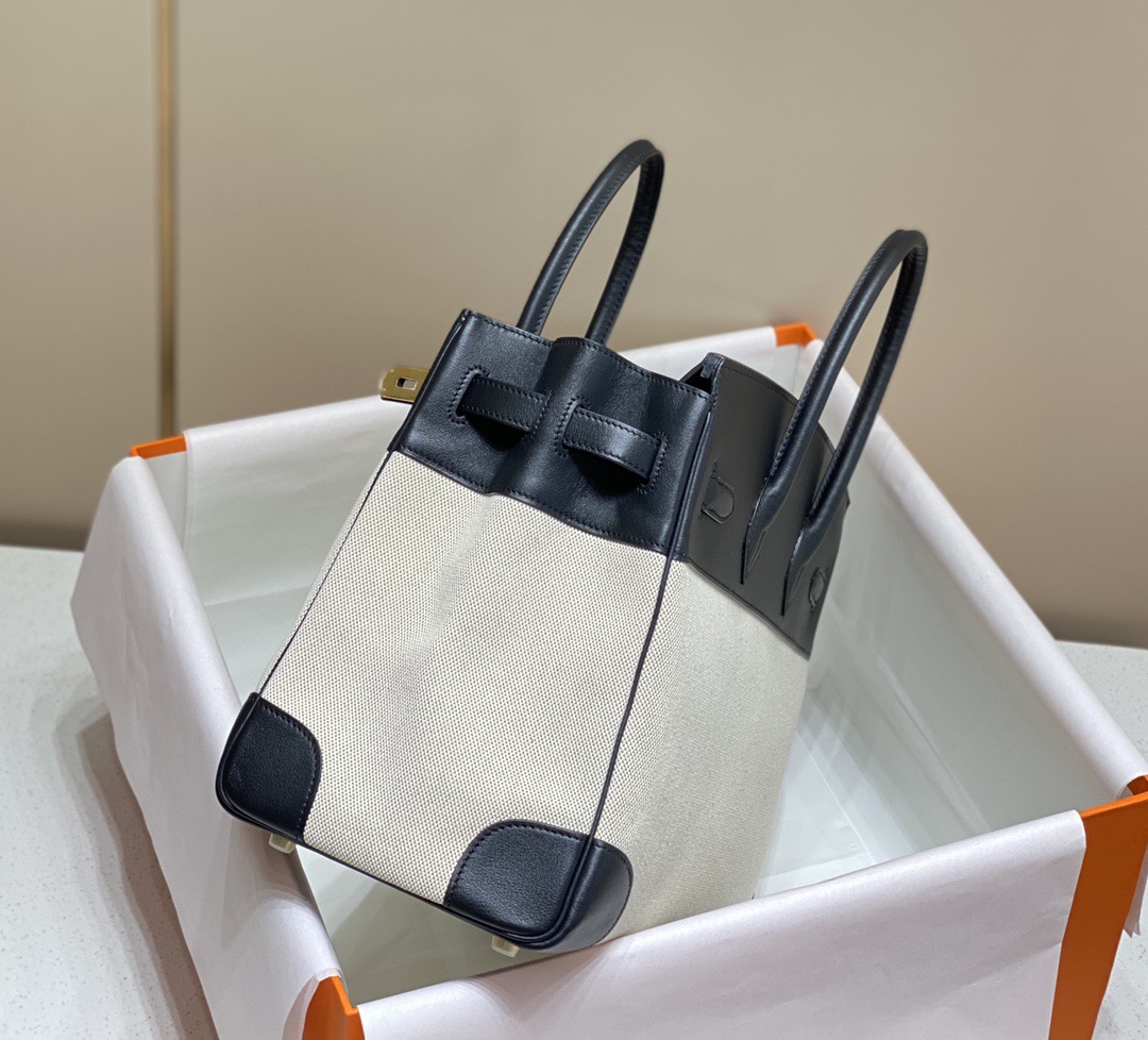 Hermès Birkin 35 에르메스 버킨 35 토일 캔버스 & 스위프트 가죽 15
