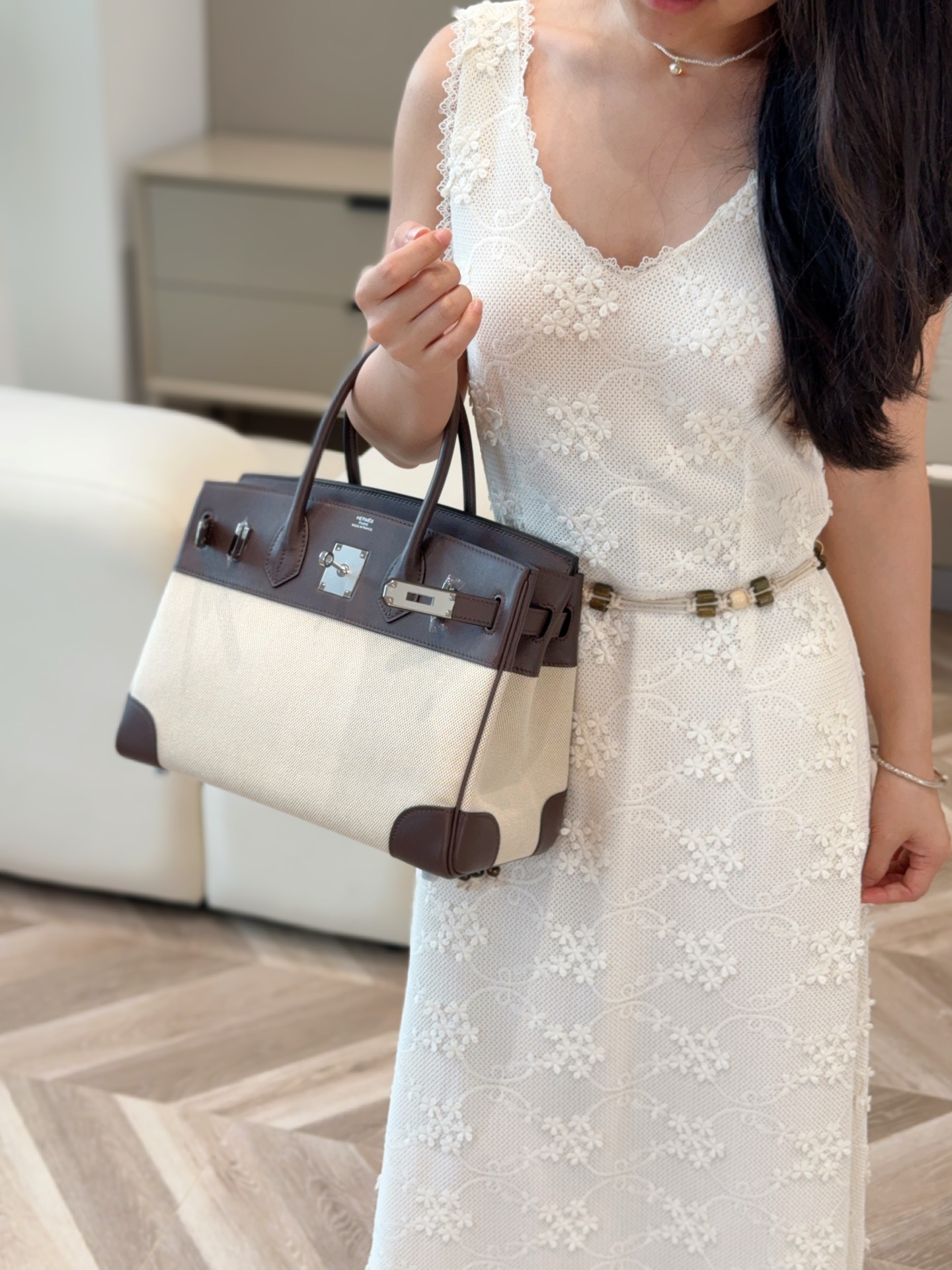 Hermès Birkin 30 에르메스 버킨 30 토일 캔버스 & 스위프트 가죽 4