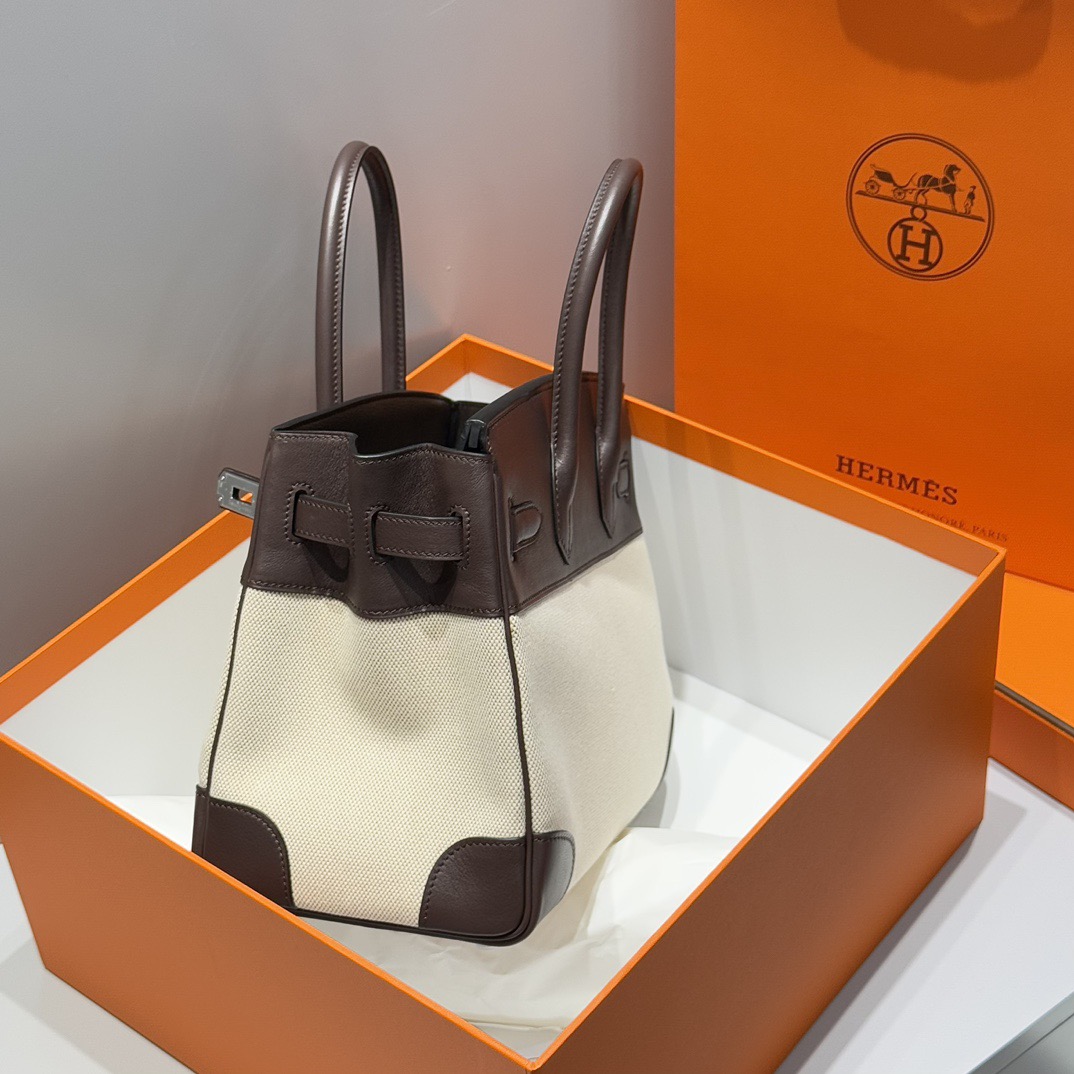 Hermès Birkin 30 에르메스 버킨 30 토일 캔버스 & 스위프트 가죽 9