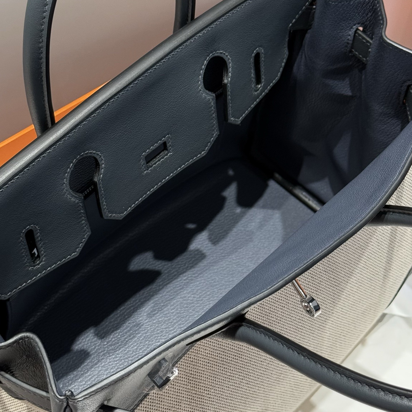 Hermès Birkin 30 에르메스 버킨 30 토일 캔버스 & 스위프트 가죽 16