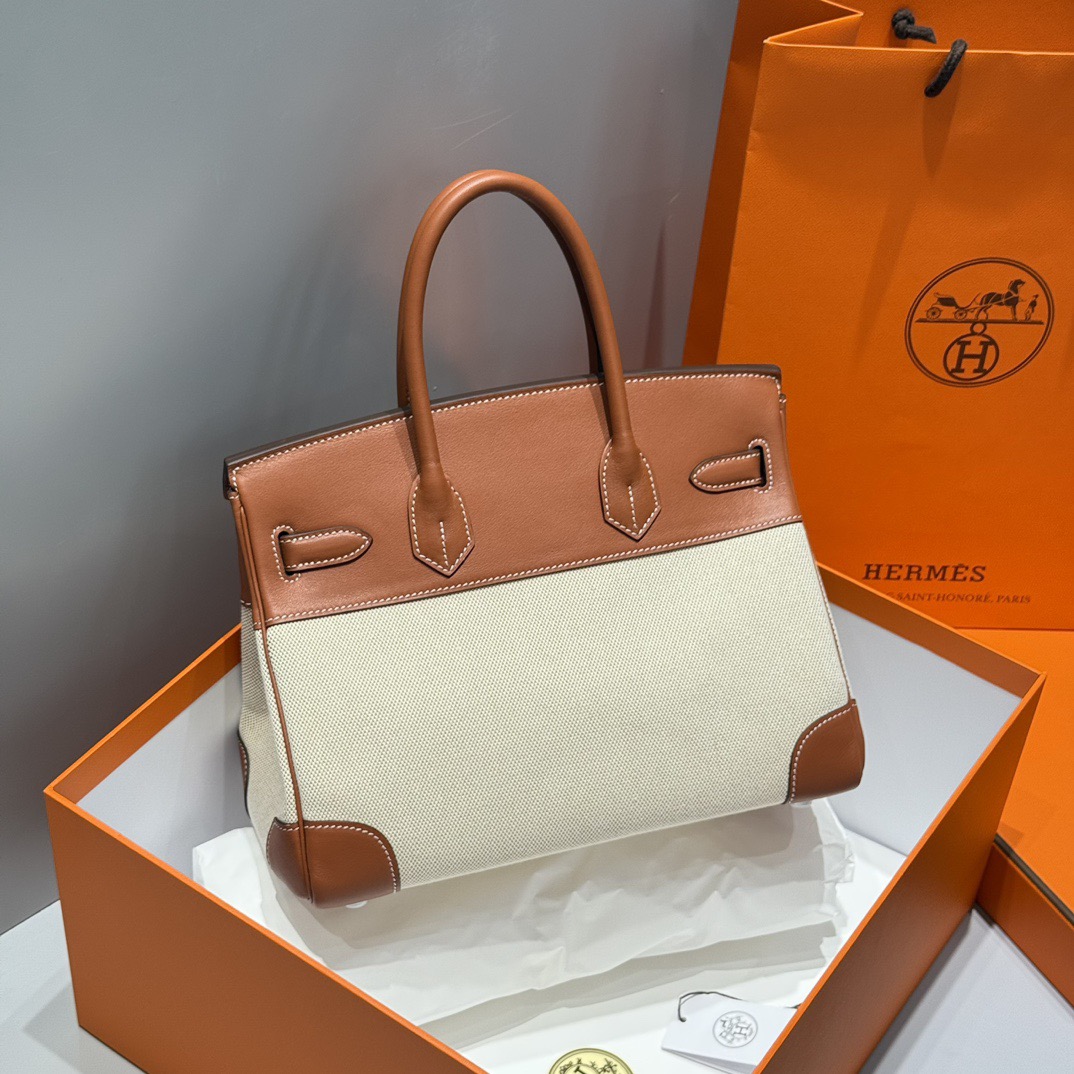 Hermès Birkin 30 에르메스 버킨 30 토일 캔버스 & 스위프트 가죽 11