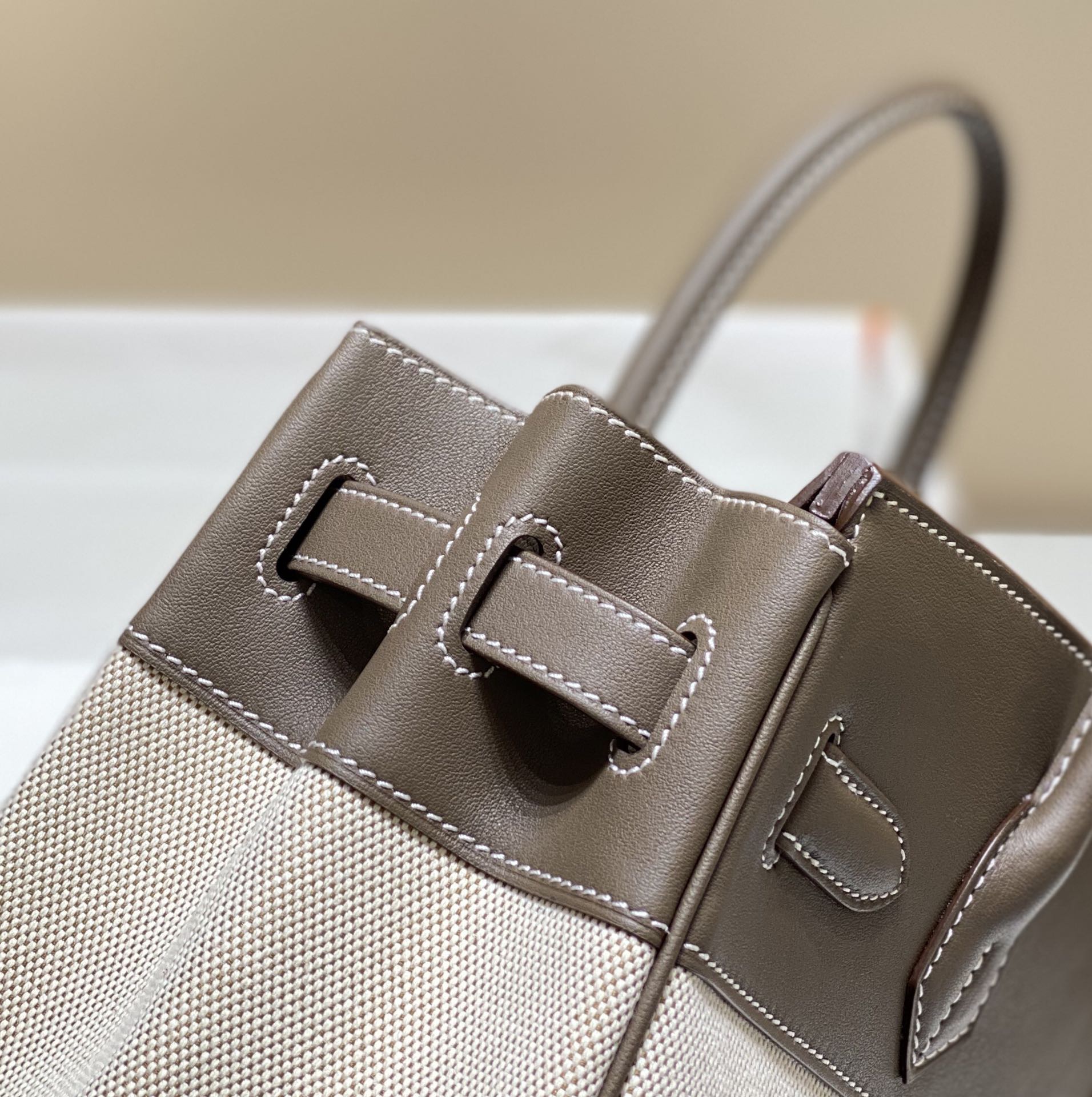 Hermès Birkin 30 에르메스 버킨 30 토일 캔버스 & 스위프트 가죽 13