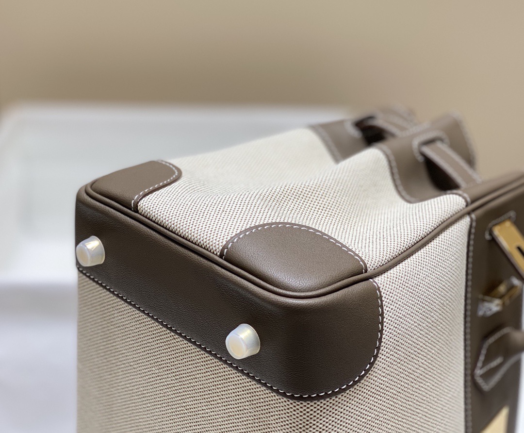 Hermès Birkin 30 에르메스 버킨 30 토일 캔버스 & 스위프트 가죽 14