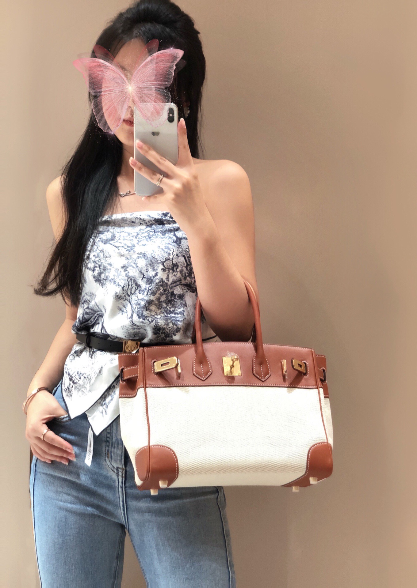 Hermès Birkin 30 에르메스 버킨 30 토일 캔버스 & 스위프트 가죽 6