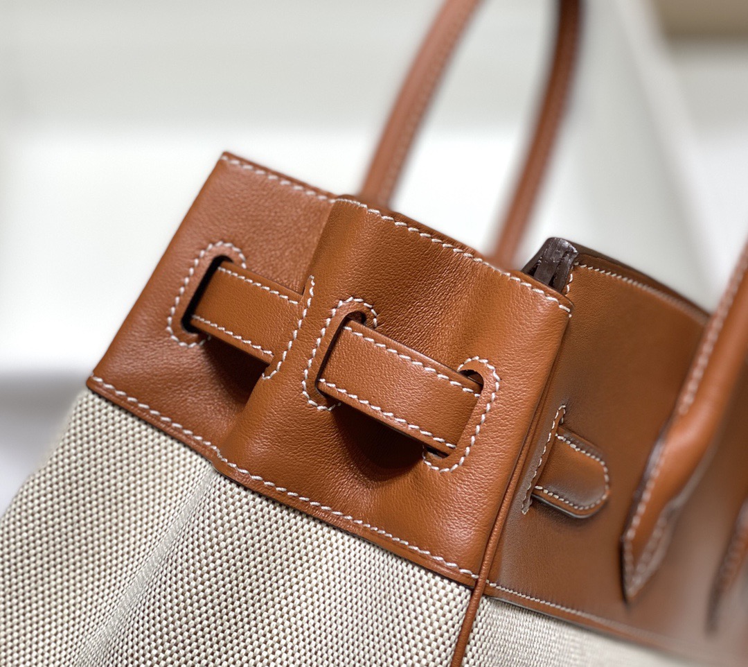 Hermès Birkin 30 에르메스 버킨 30 토일 캔버스 & 스위프트 가죽 15