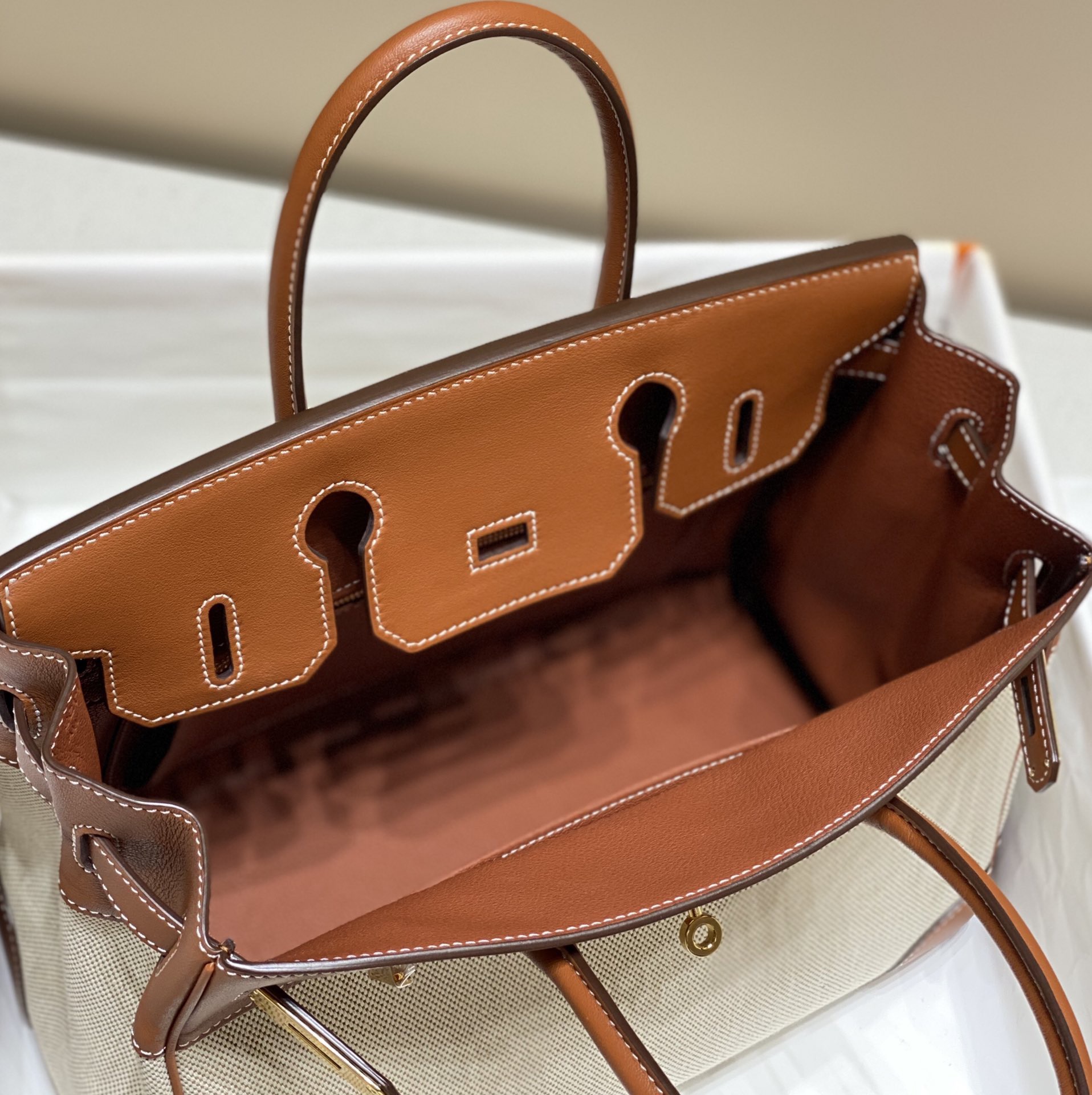 Hermès Birkin 30 에르메스 버킨 30 토일 캔버스 & 스위프트 가죽 19