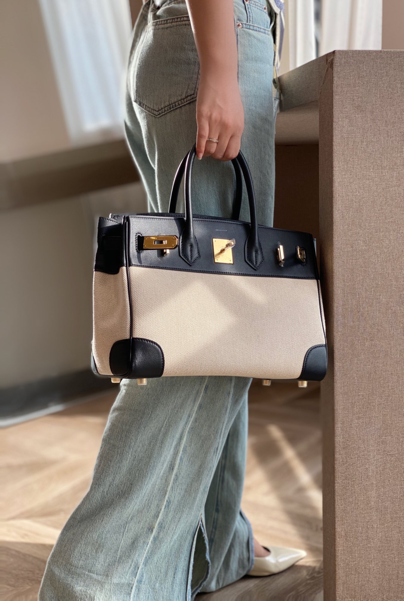 Hermès Birkin 30 에르메스 버킨 30 토일 캔버스 & 스위프트 가죽 8