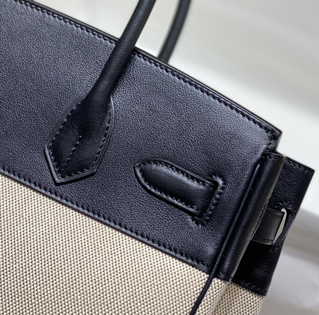 Hermès Birkin 30 에르메스 버킨 30 토일 캔버스 & 스위프트 가죽 15