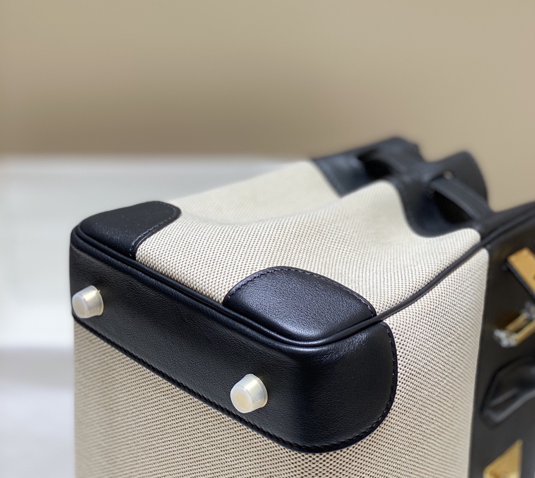 Hermès Birkin 30 에르메스 버킨 30 토일 캔버스 & 스위프트 가죽 16