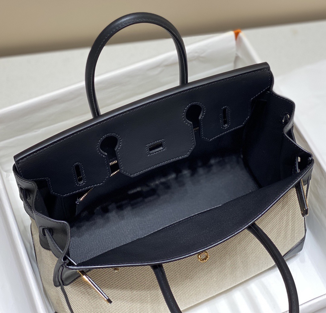 Hermès Birkin 30 에르메스 버킨 30 토일 캔버스 & 스위프트 가죽 19