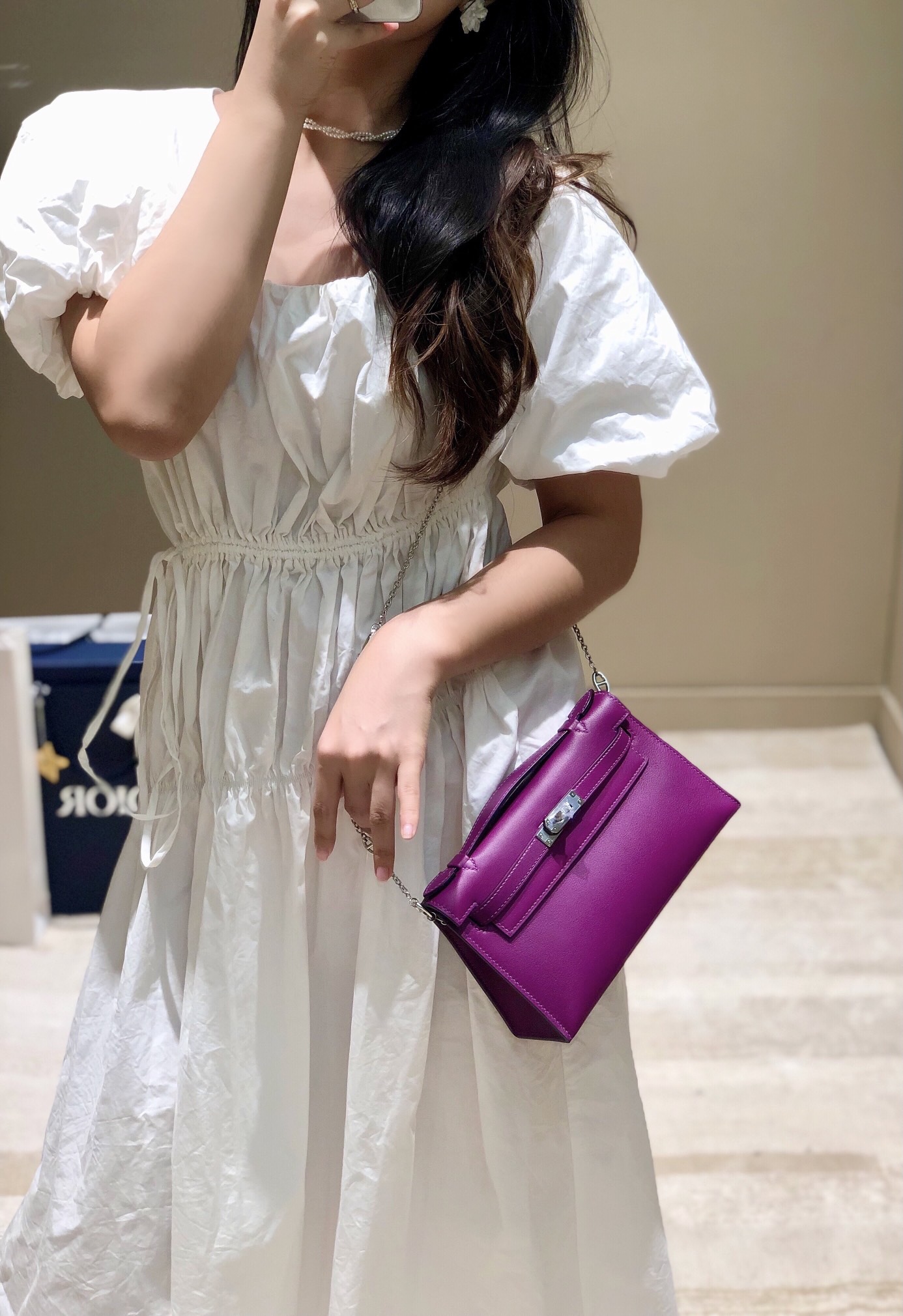 Hermès Kelly  에르메스 켈리 포쉐트 스위프트 가죽 22cm 7