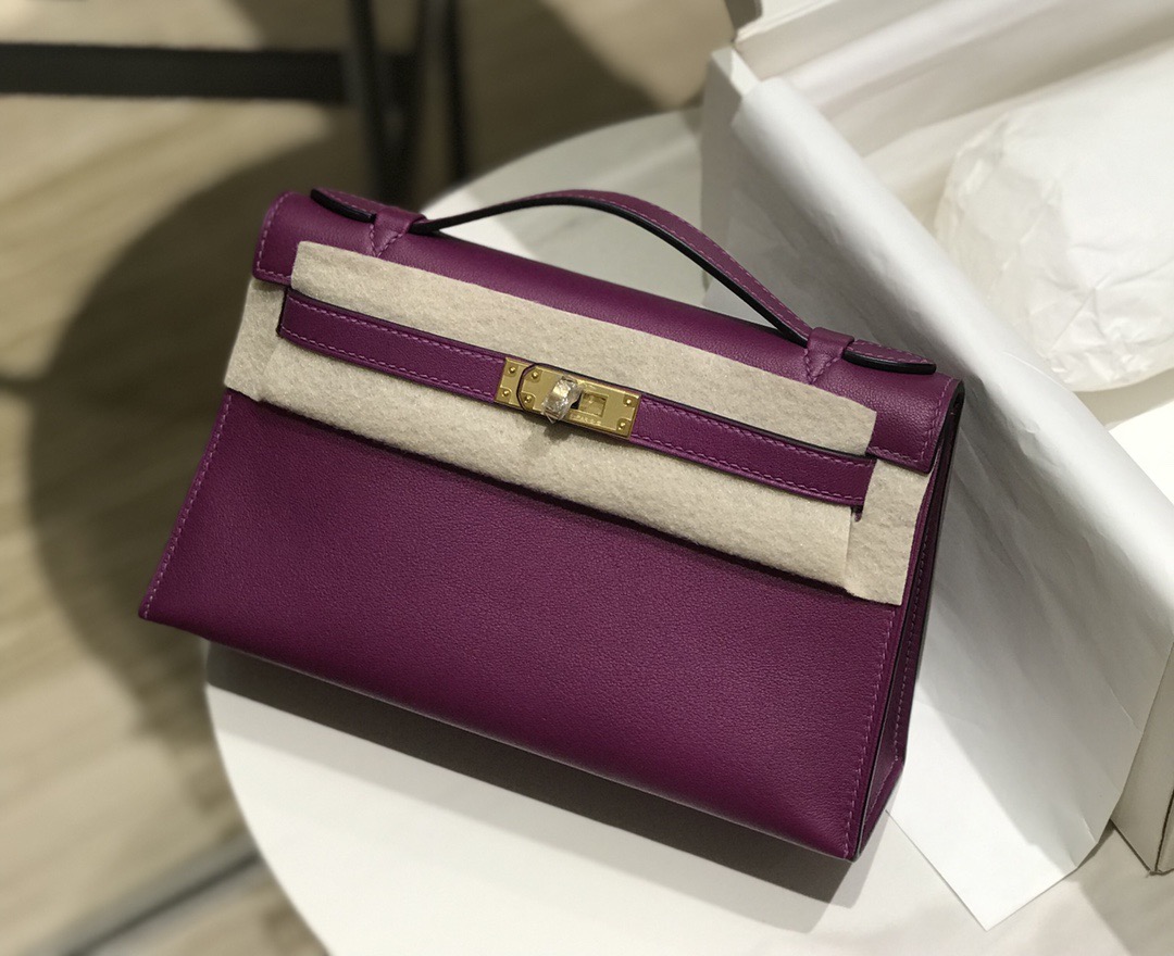 Hermès Kelly  에르메스 켈리 포쉐트 스위프트 가죽 22cm 14