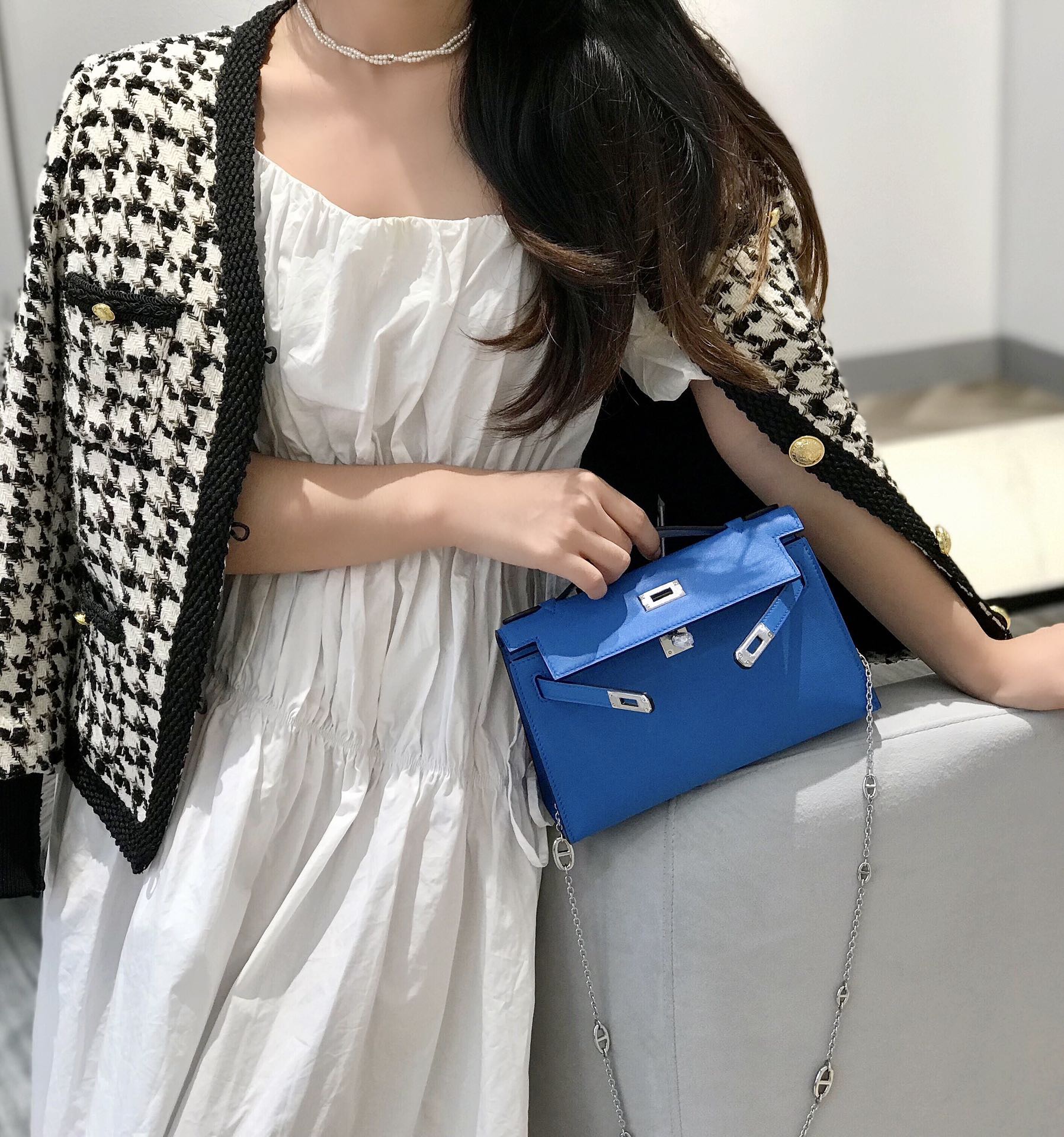 Hermès Kelly 에르메스 켈리 포쉐트 스위프트 가죽 22cm 3