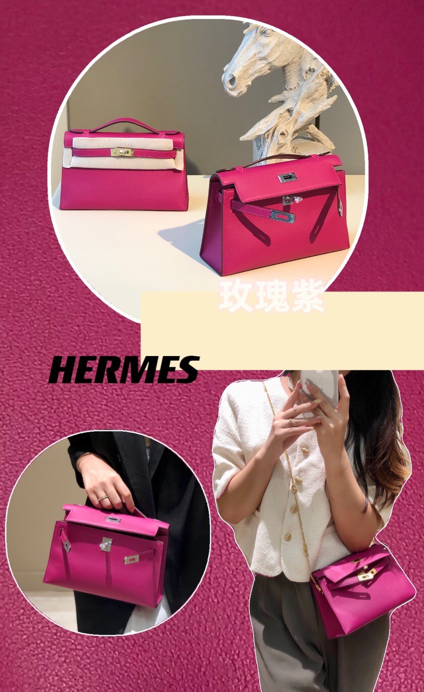 Hermès Kelly  에르메스 켈리 포쉐트 스위프트 가죽 22cm 1