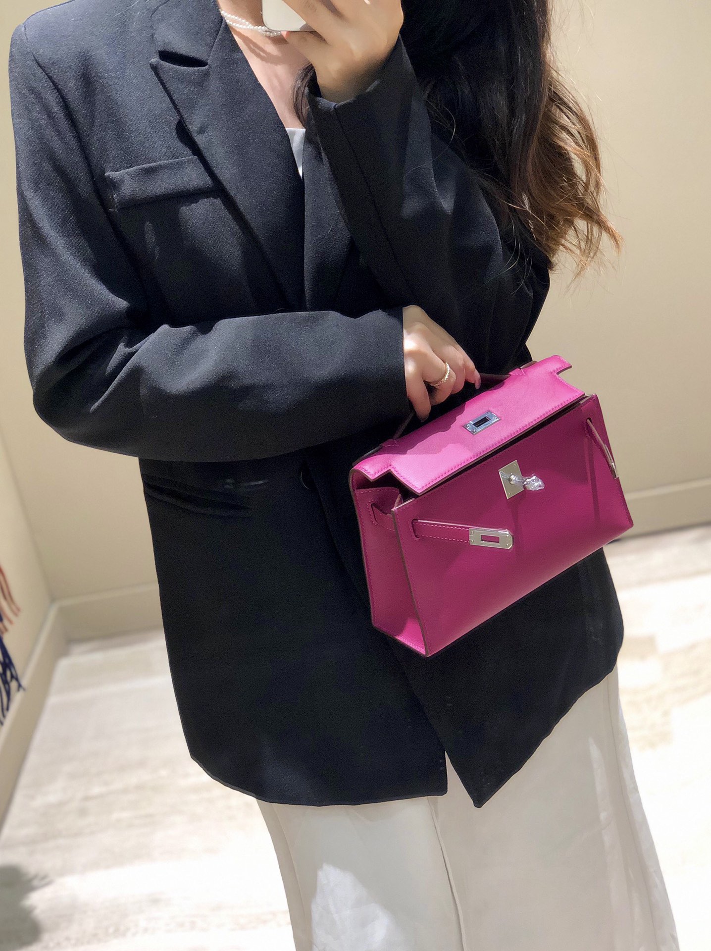 Hermès Kelly  에르메스 켈리 포쉐트 스위프트 가죽 22cm 3