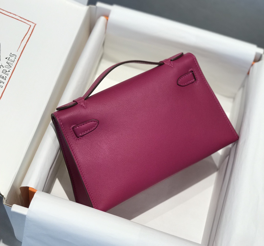 Hermès Kelly  에르메스 켈리 포쉐트 스위프트 가죽 22cm 8