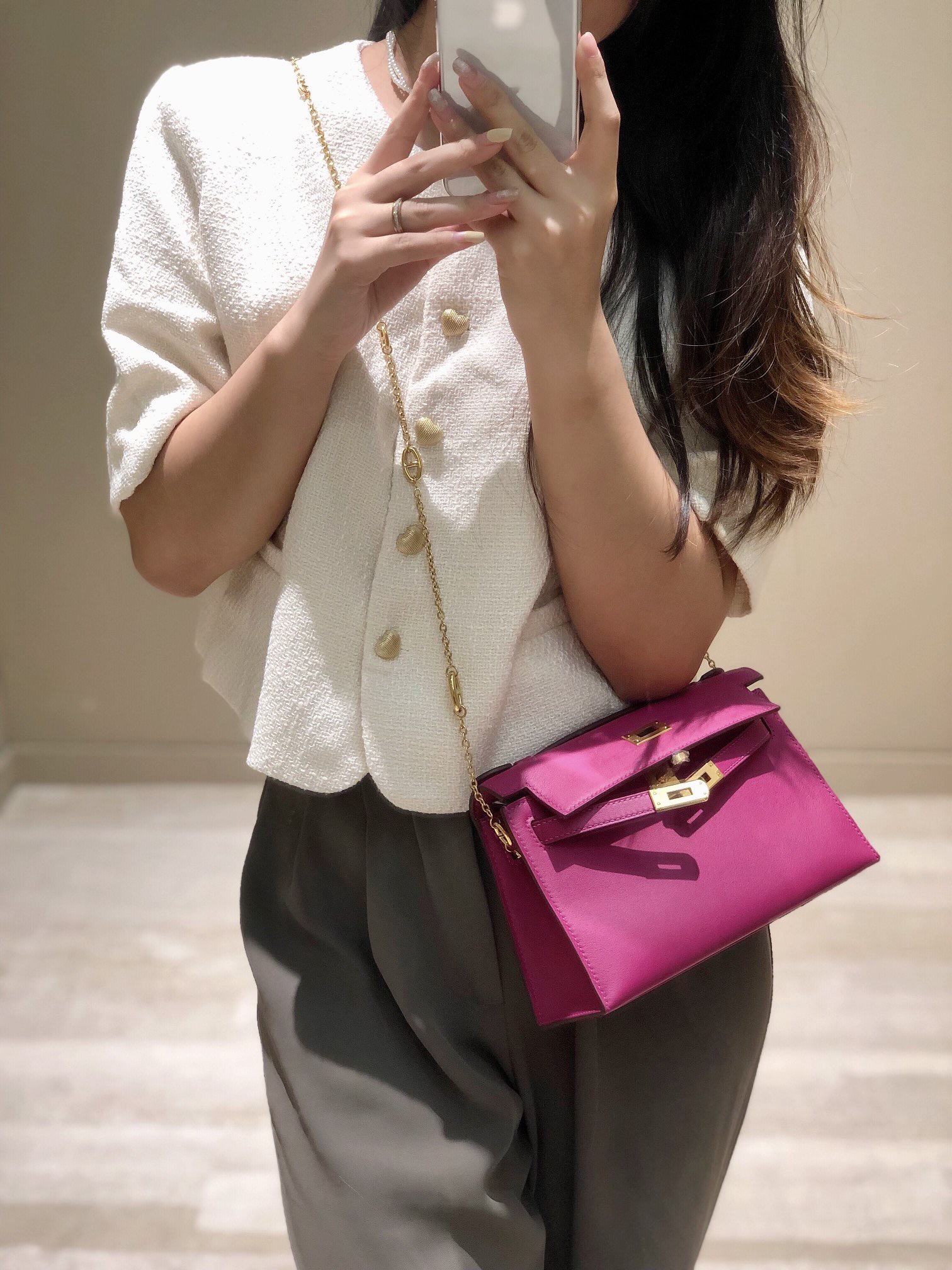 Hermès Kelly  에르메스 켈리 포쉐트 스위프트 가죽 22cm 1