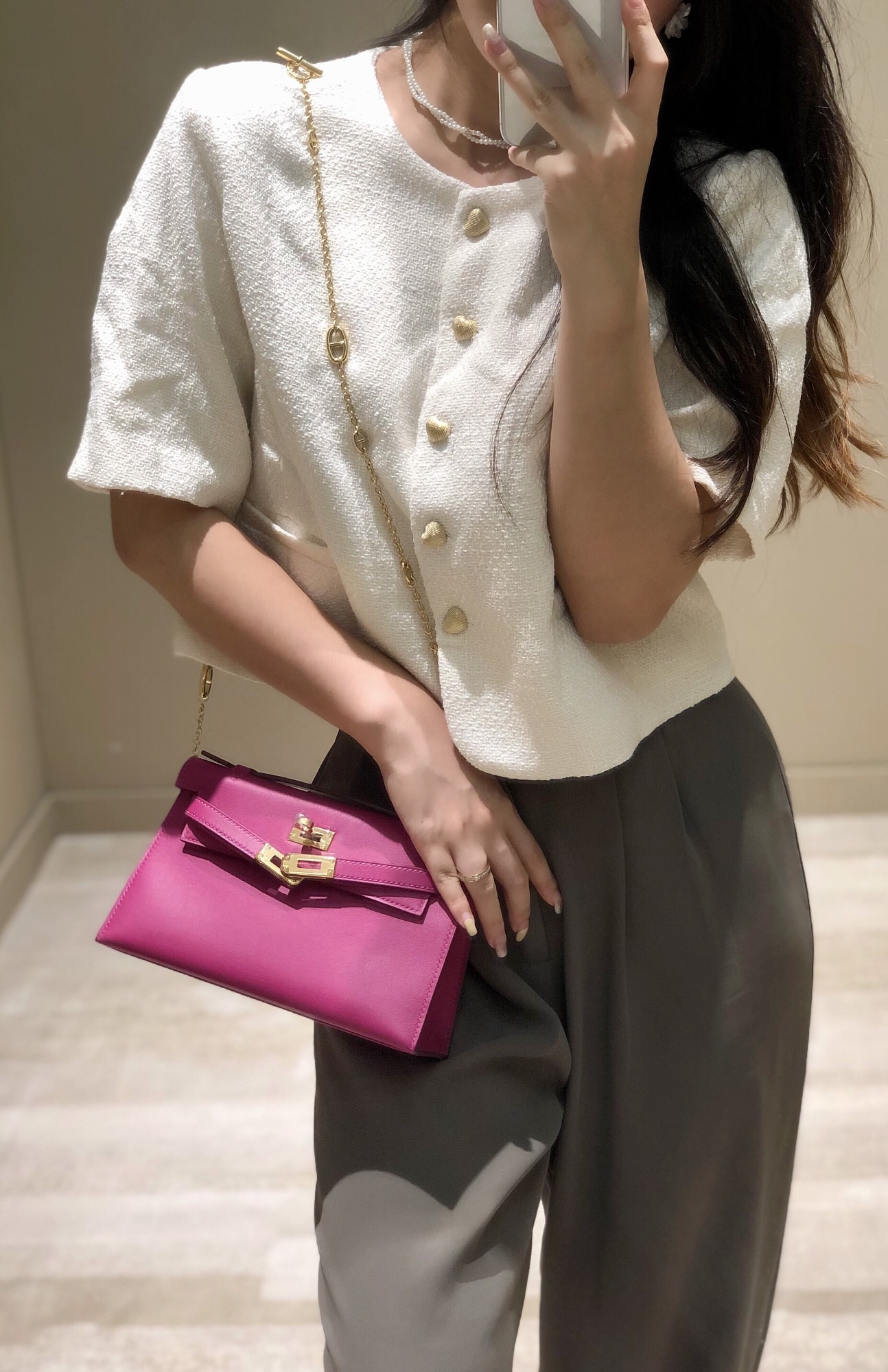 Hermès Kelly  에르메스 켈리 포쉐트 스위프트 가죽 22cm 2