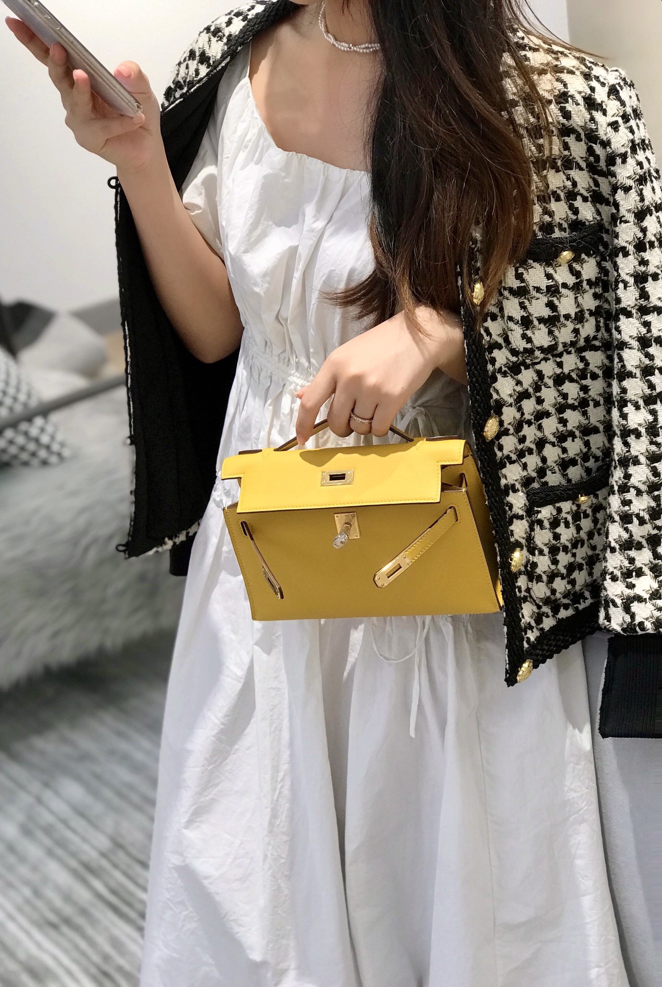 Hermès Kelly 에르메스 켈리 포쉐트 스위프트 가죽 22cm 2