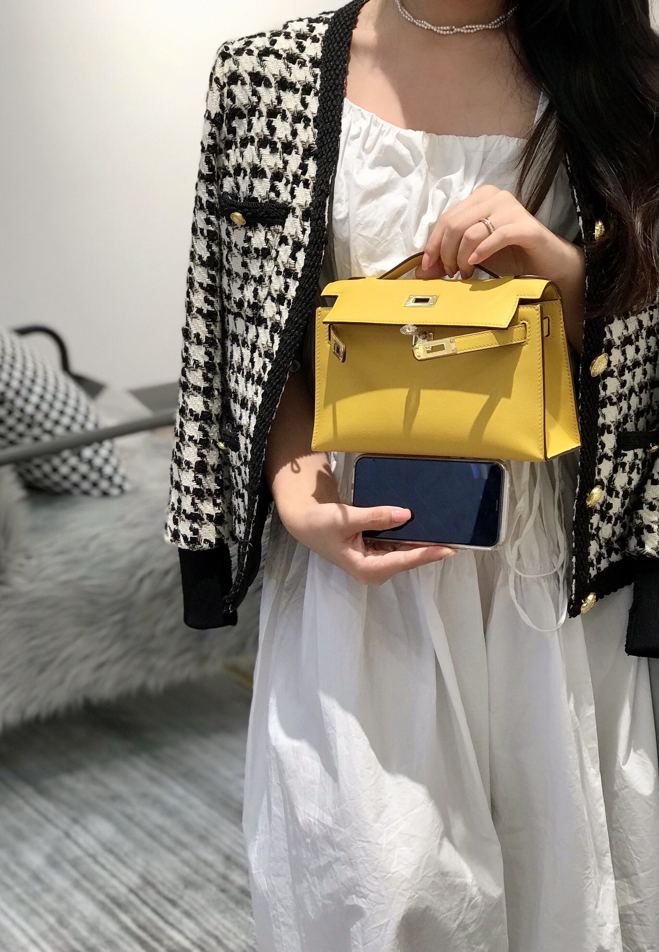 Hermès Kelly 에르메스 켈리 포쉐트 스위프트 가죽 22cm 3