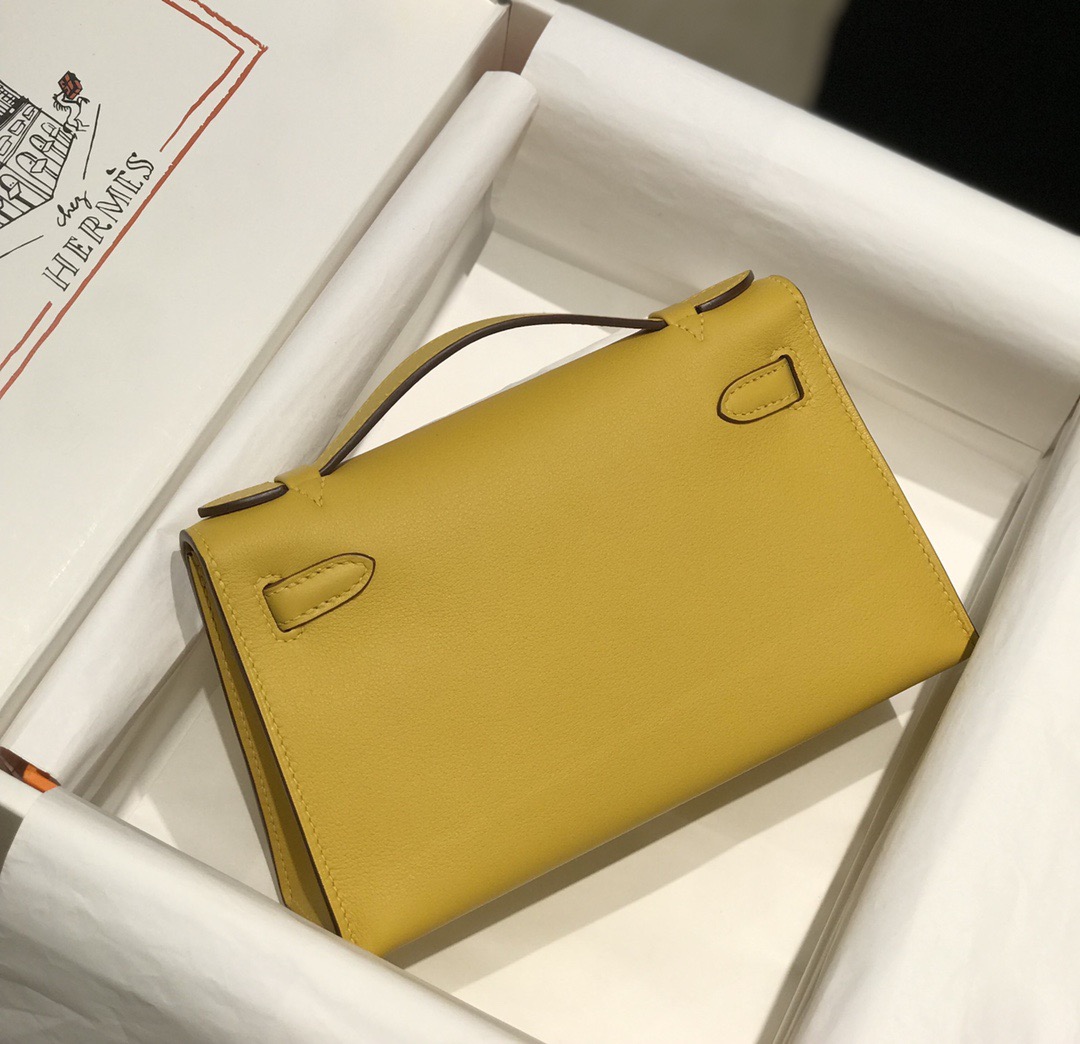 Hermès Kelly 에르메스 켈리 포쉐트 스위프트 가죽 22cm 9