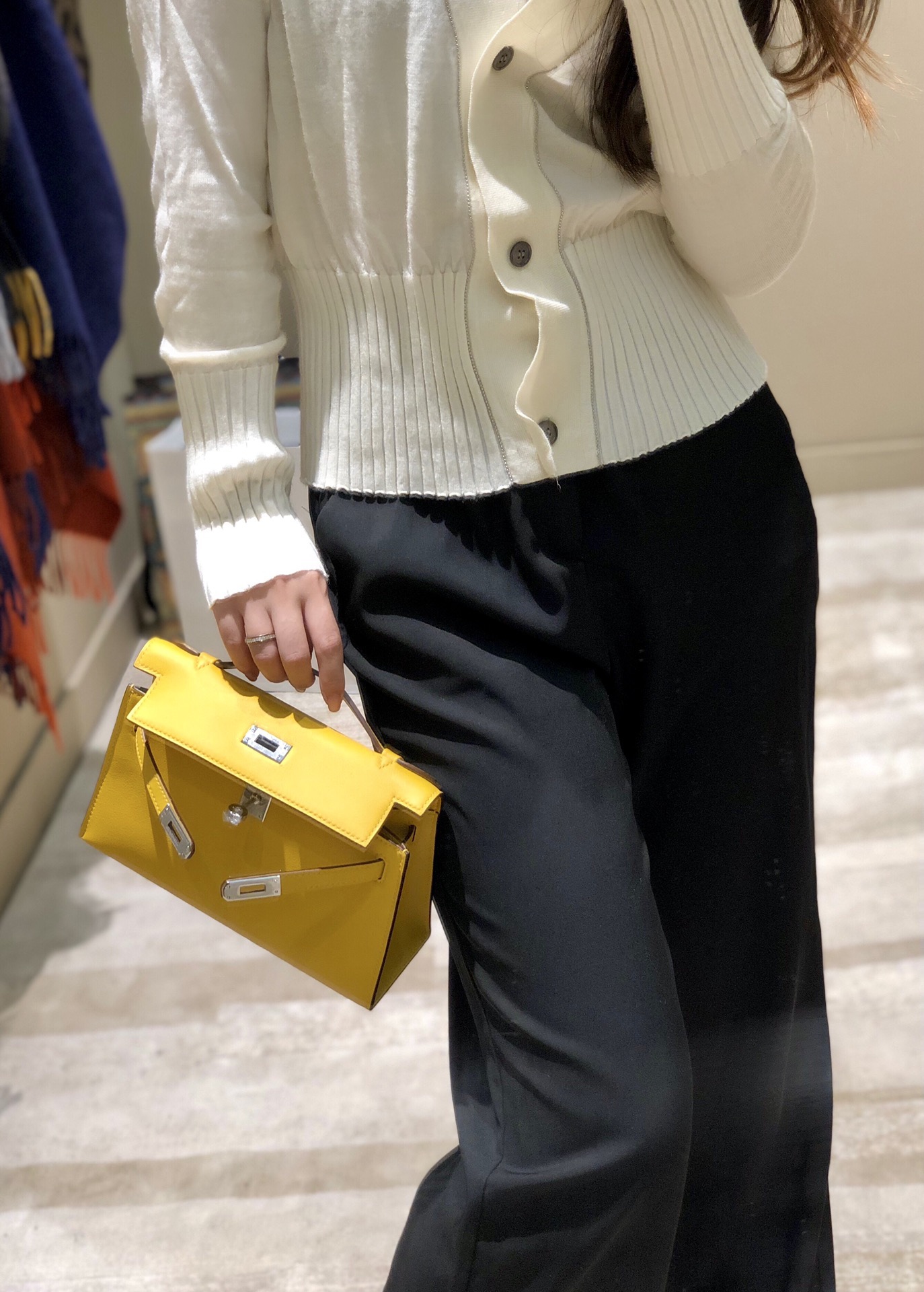 Hermès Kelly  에르메스 켈리 포쉐트 스위프트 가죽 22cm 5