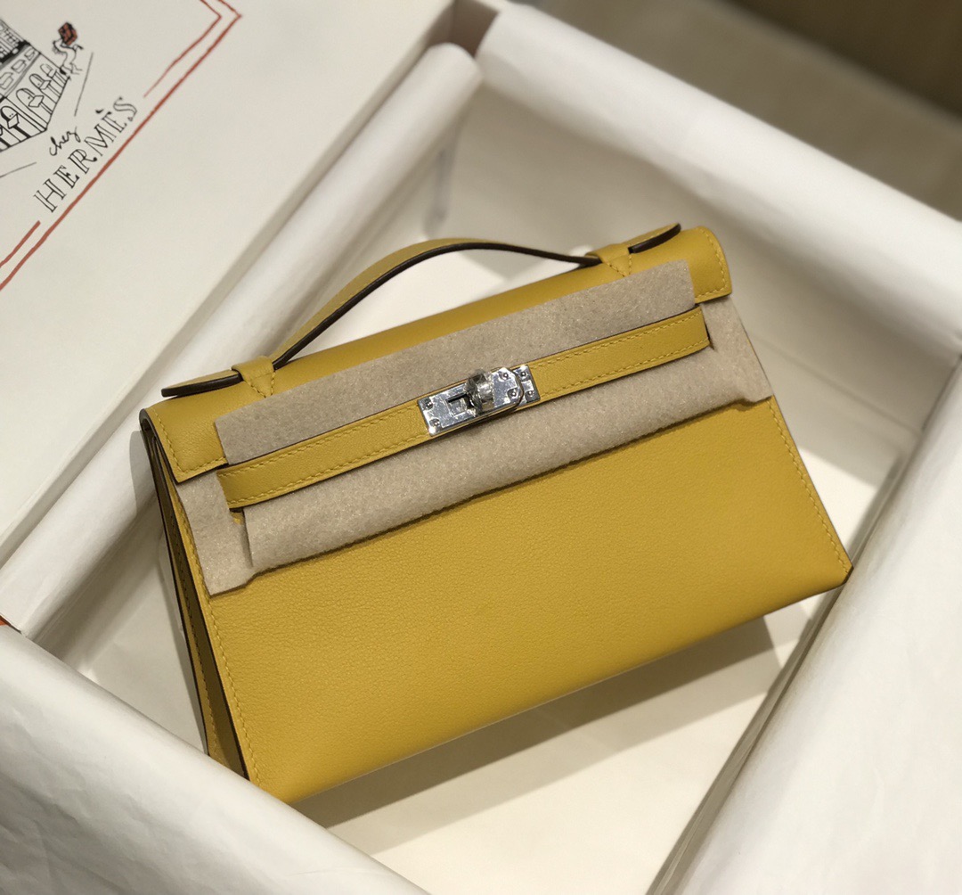 Hermès Kelly  에르메스 켈리 포쉐트 스위프트 가죽 22cm 6