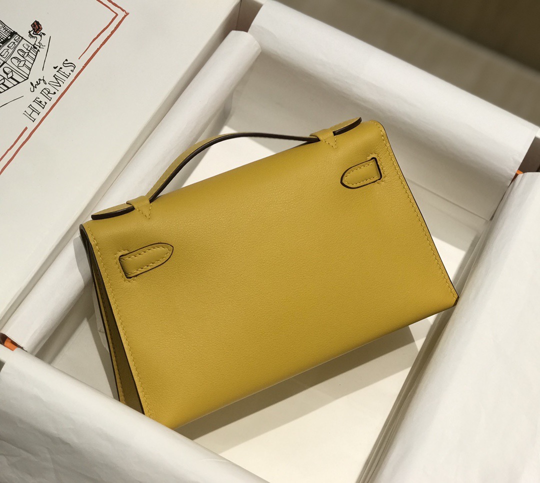 Hermès Kelly  에르메스 켈리 포쉐트 스위프트 가죽 22cm 8