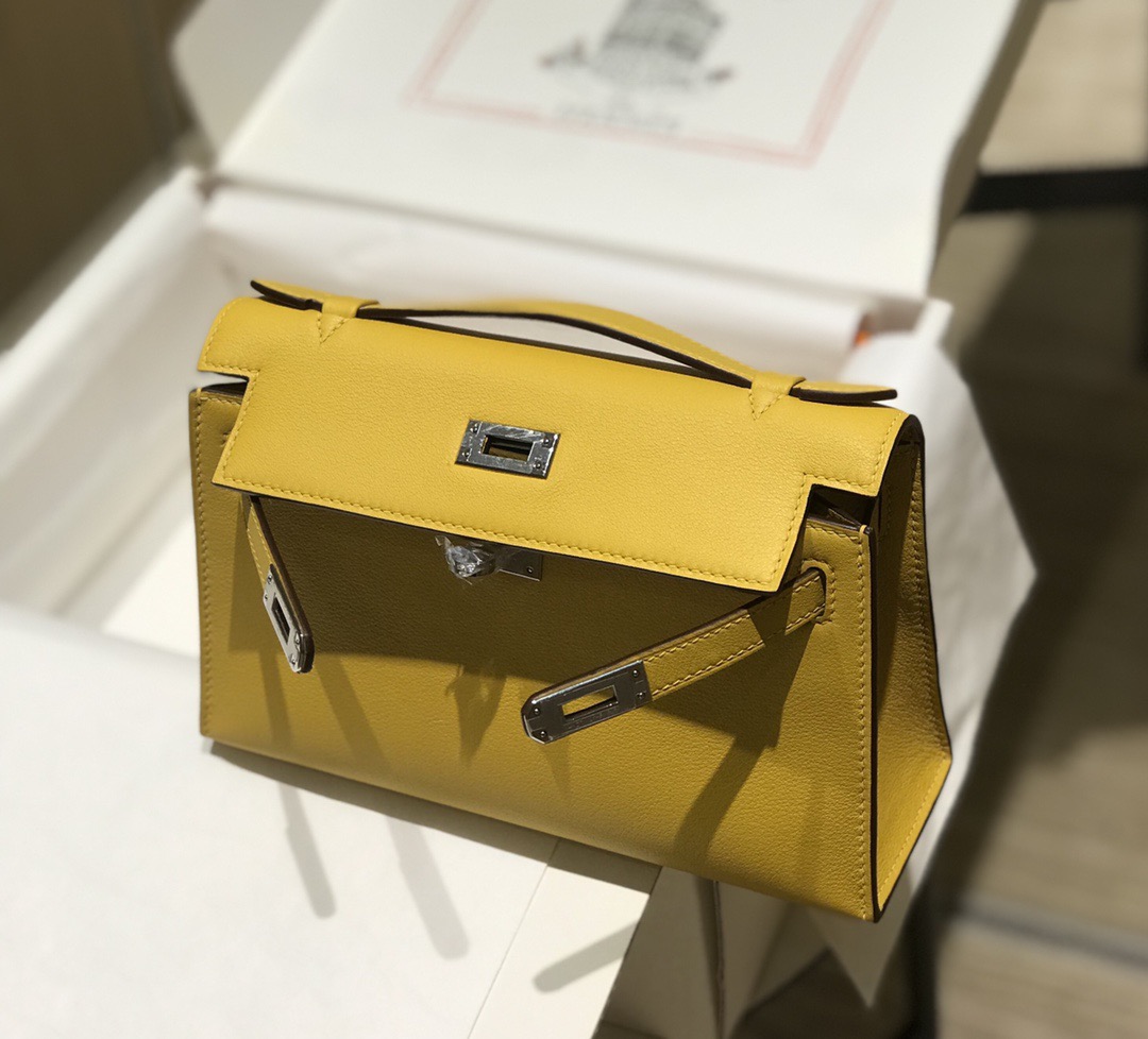 Hermès Kelly  에르메스 켈리 포쉐트 스위프트 가죽 22cm 10